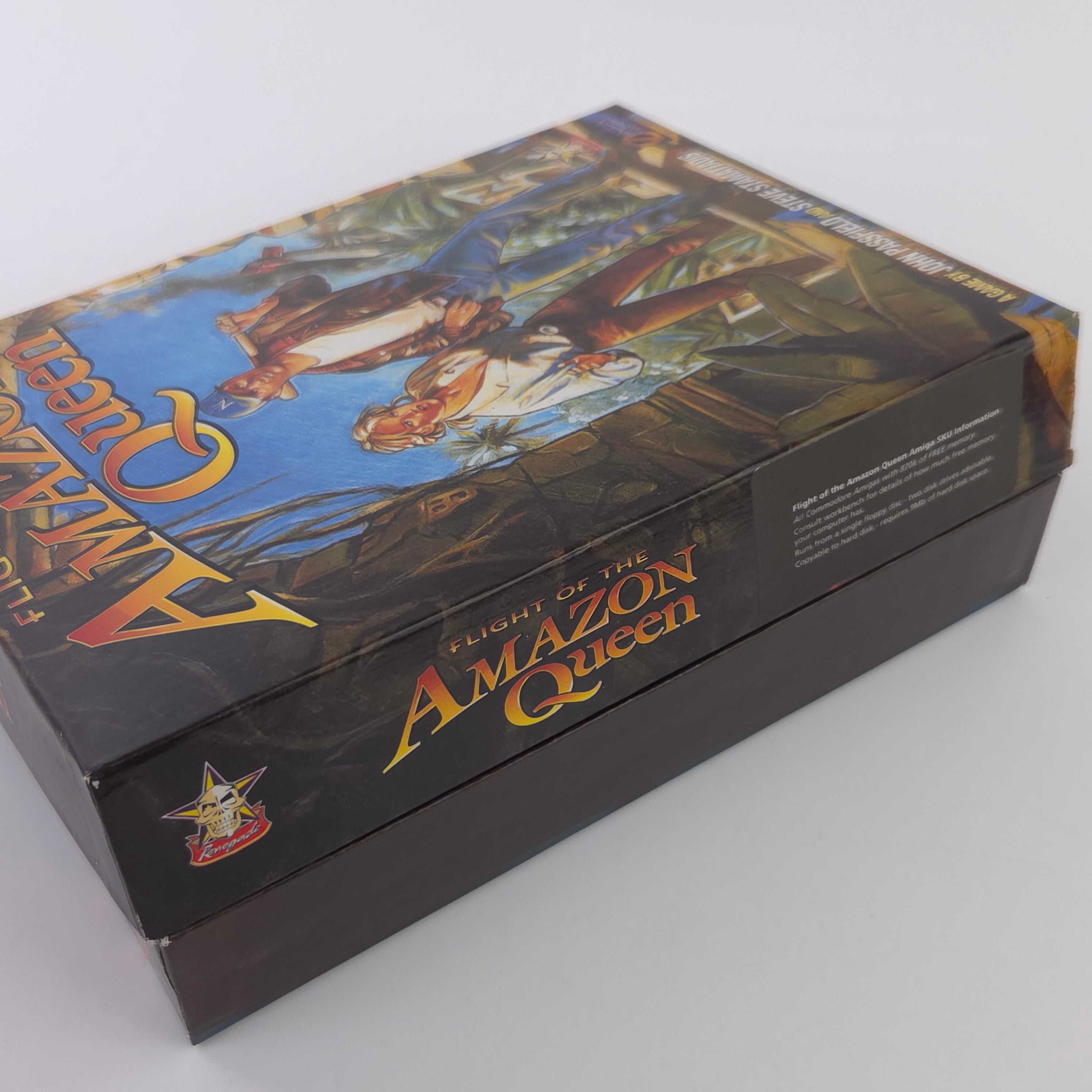 Amiga Spiel Flight of the Amazon Queen Big Box OVP PAL