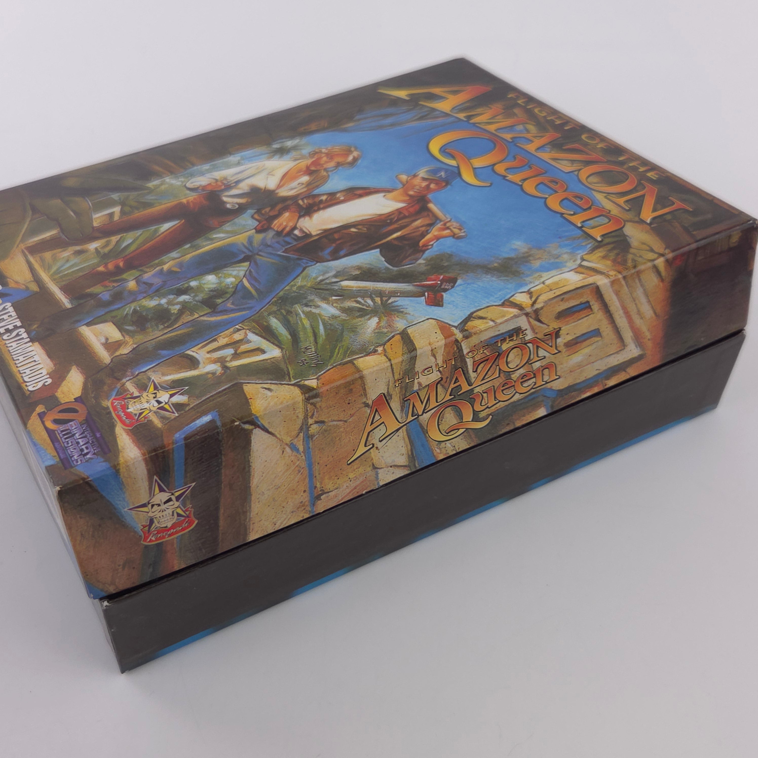 Amiga Spiel Flight of the Amazon Queen Big Box OVP PAL