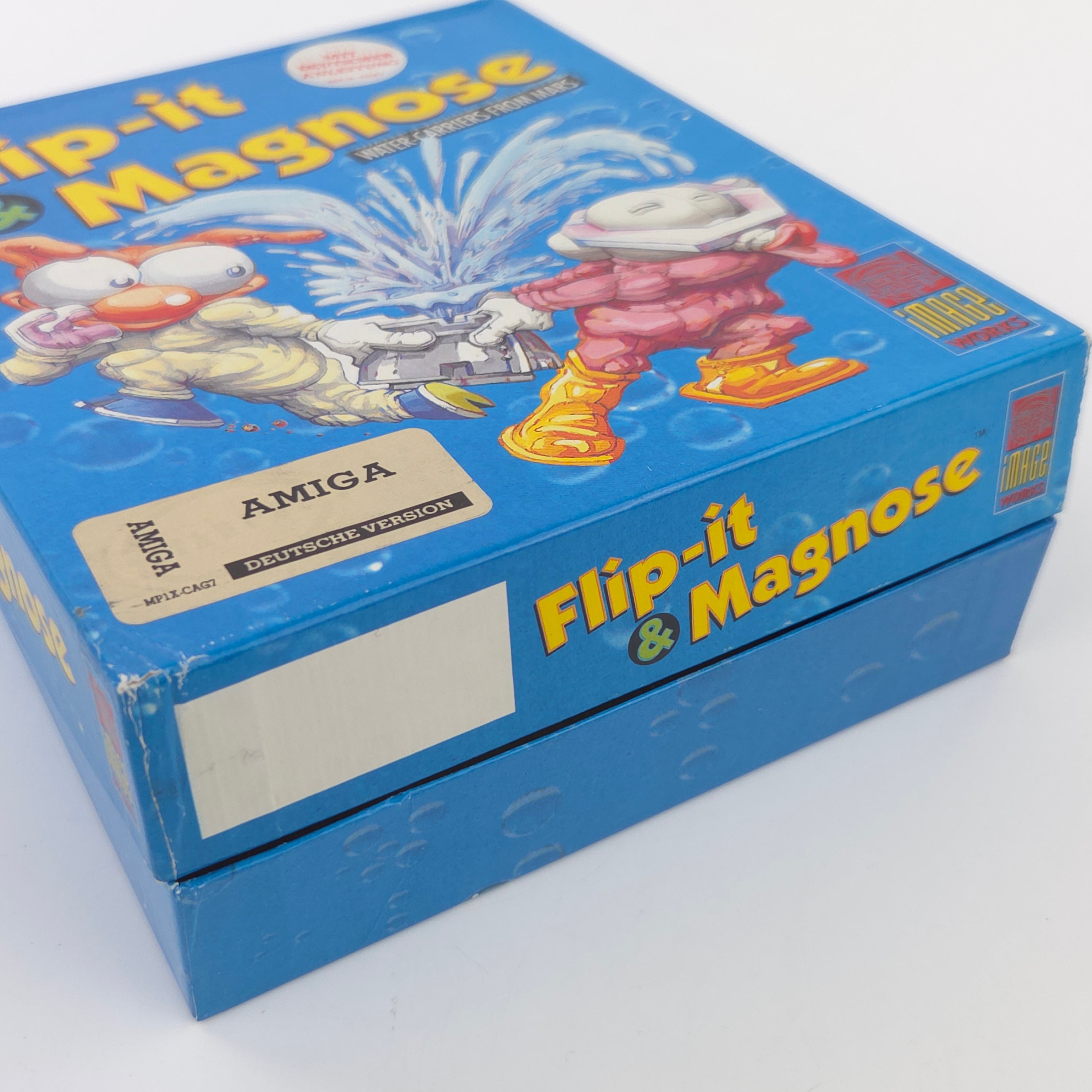 Commodore Amiga Spiel – Flip-it & Magnose (OVP PAL)