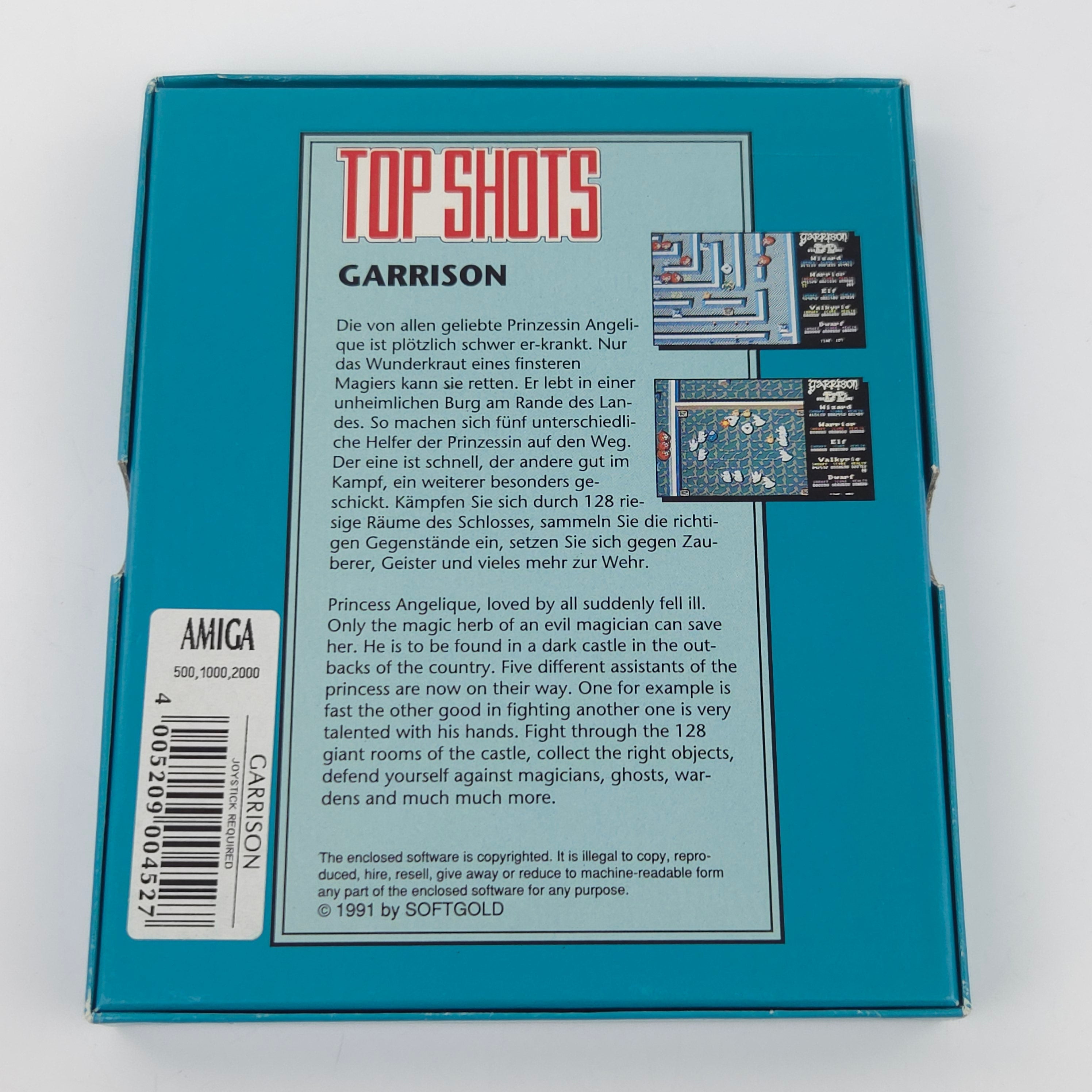Commodore Amiga Spiel – Garrison (OVP PAL)