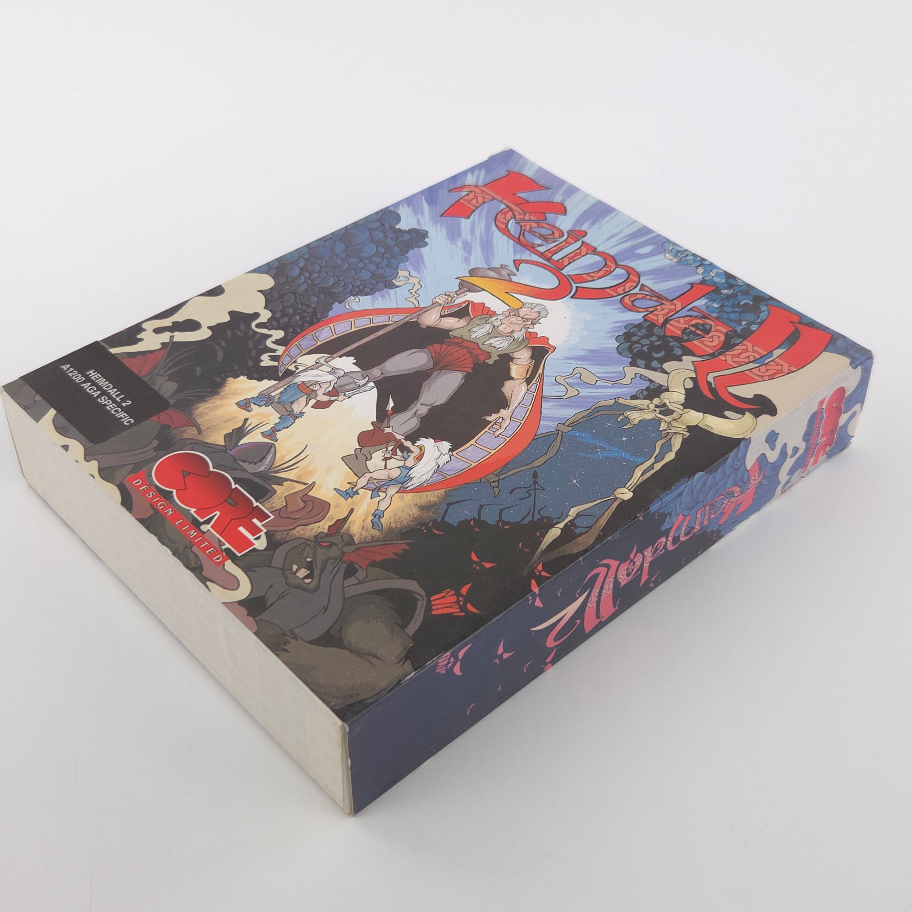 Commodore Amiga Spiel Heimdall 2 Big Box OVP PAL Core