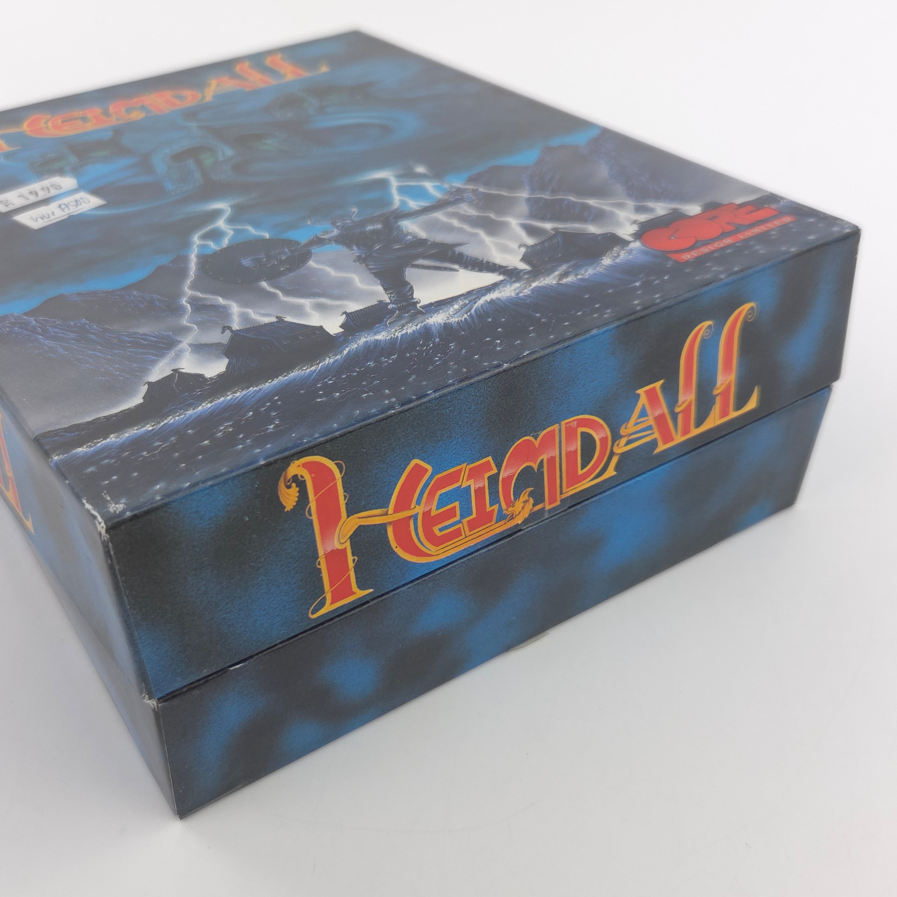 Amiga Spiel Heimdall Big Box OVP CBM PAL Core Design