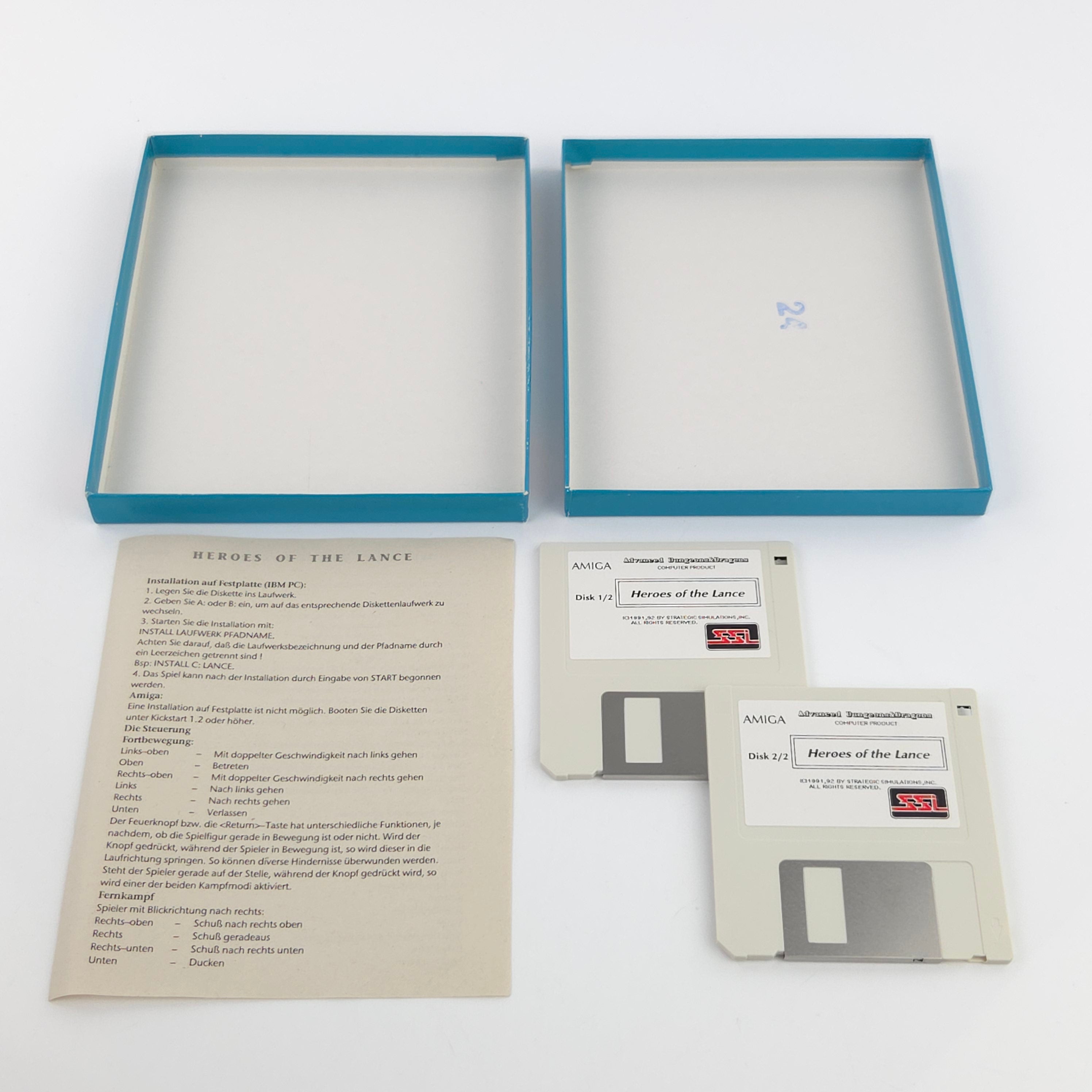 Commodore Amiga Spiel – Heroes of the Lance (OVP)