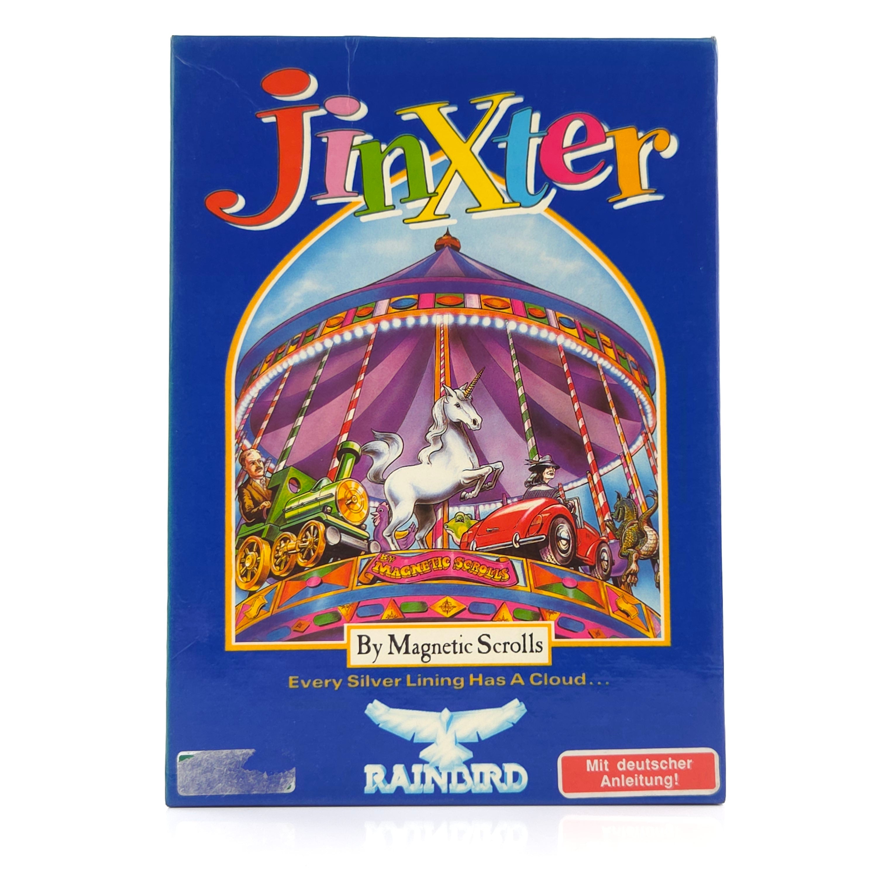Amiga Spiel Jinxter Big Box OVP CBM PAL Disk Rainbird