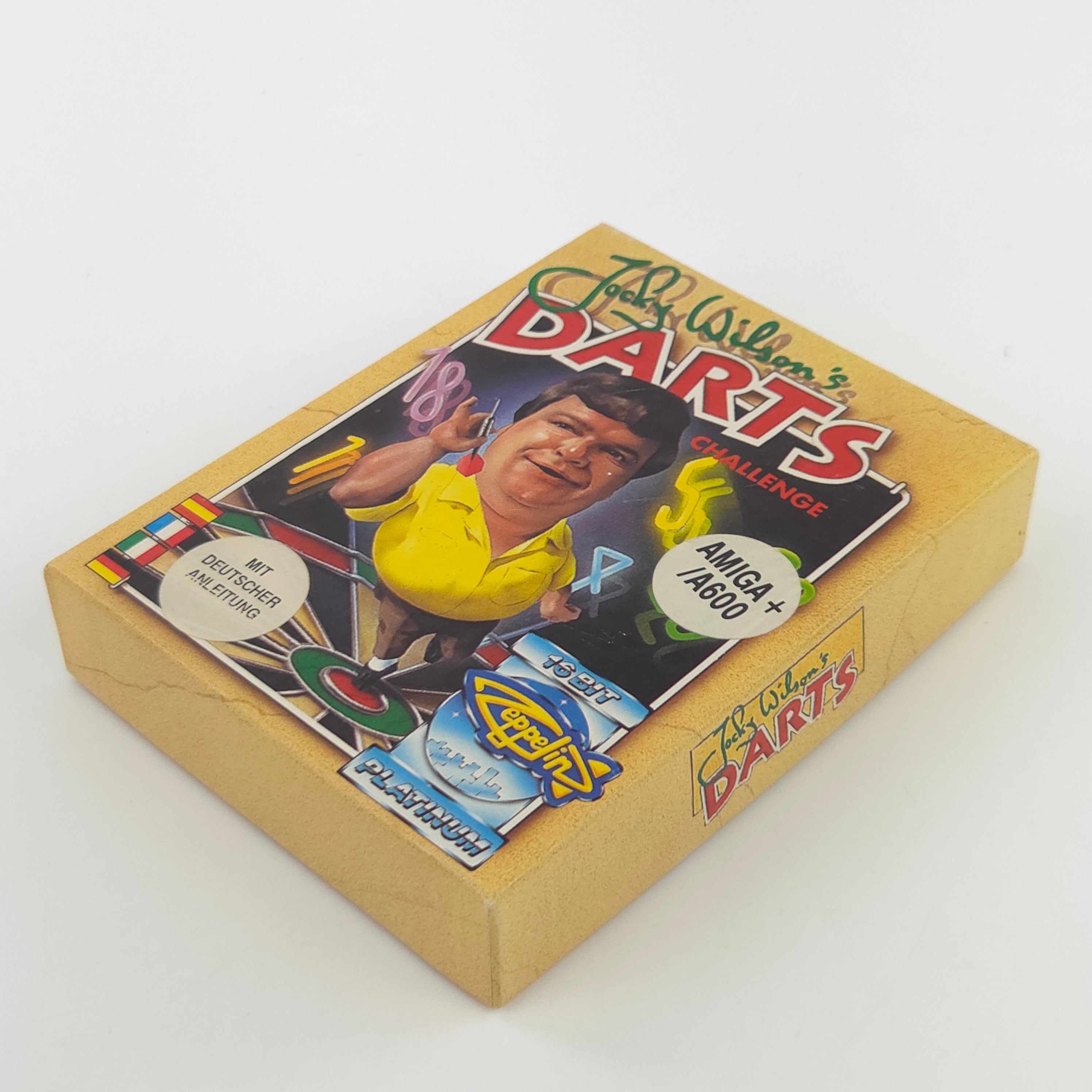 Commodore Amiga Spiel – Jocky Wilsons Darts Challenge OVP
