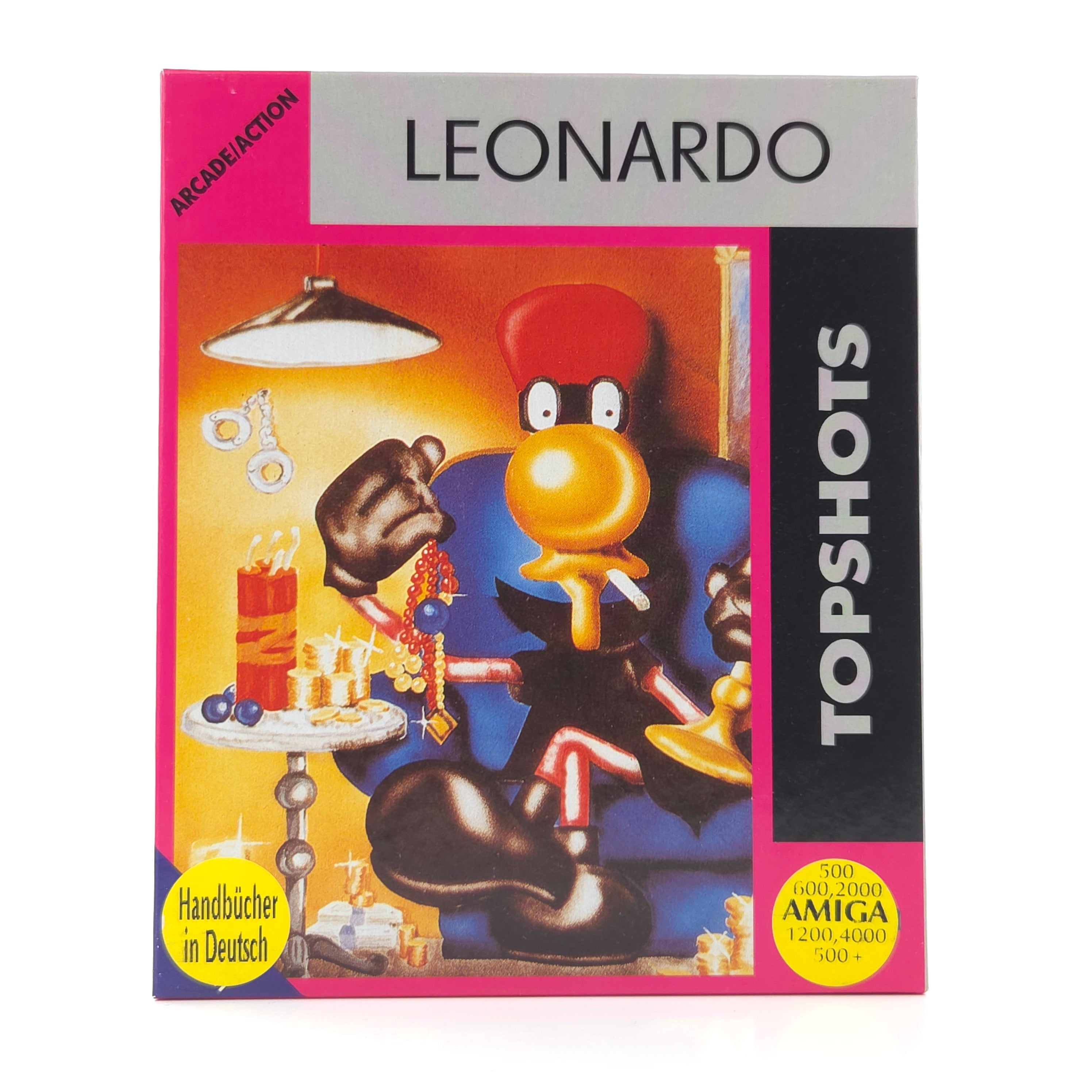 Commodore Amiga Spiel – Leonardo (OVP CIB PAL)