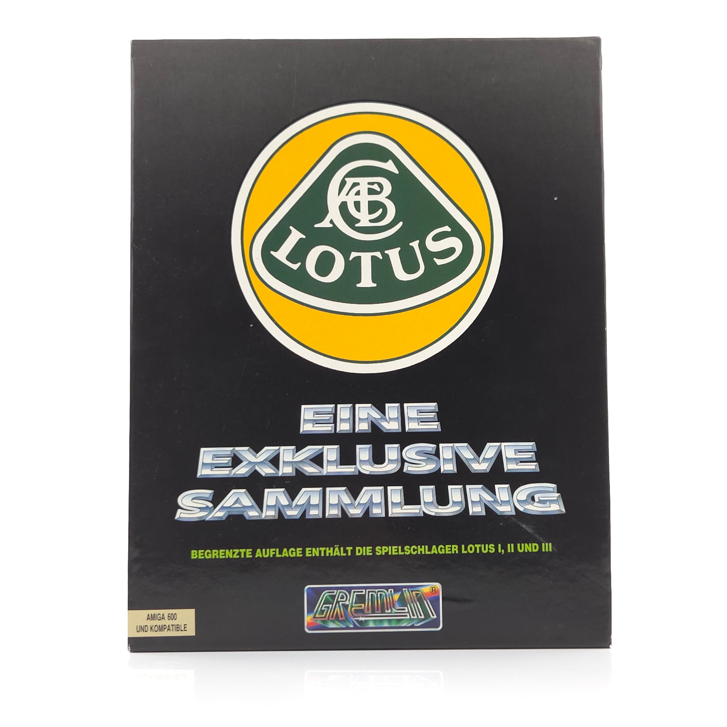 Commodore Amiga Spiel Lotus Exklusive Sammlung Big Box OVP