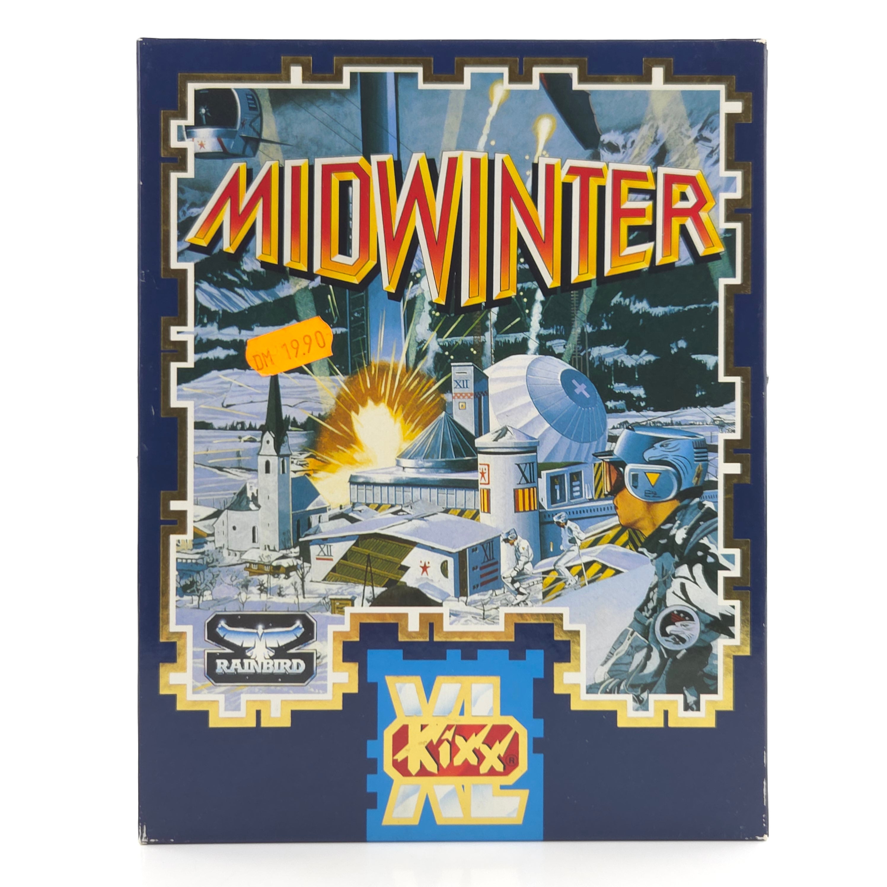 Amiga Spiel Midwinter KIXX XL Big Box OVP PAL Rainbird