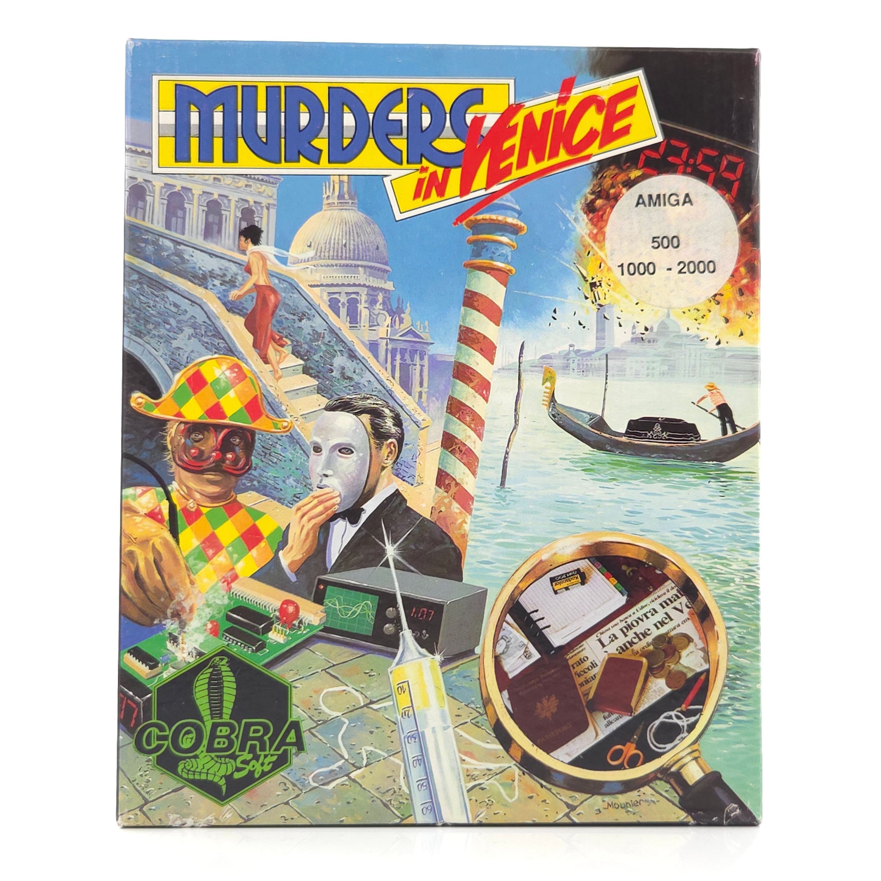Commodore Amiga Spiel – Murders in Venice (OVP)
