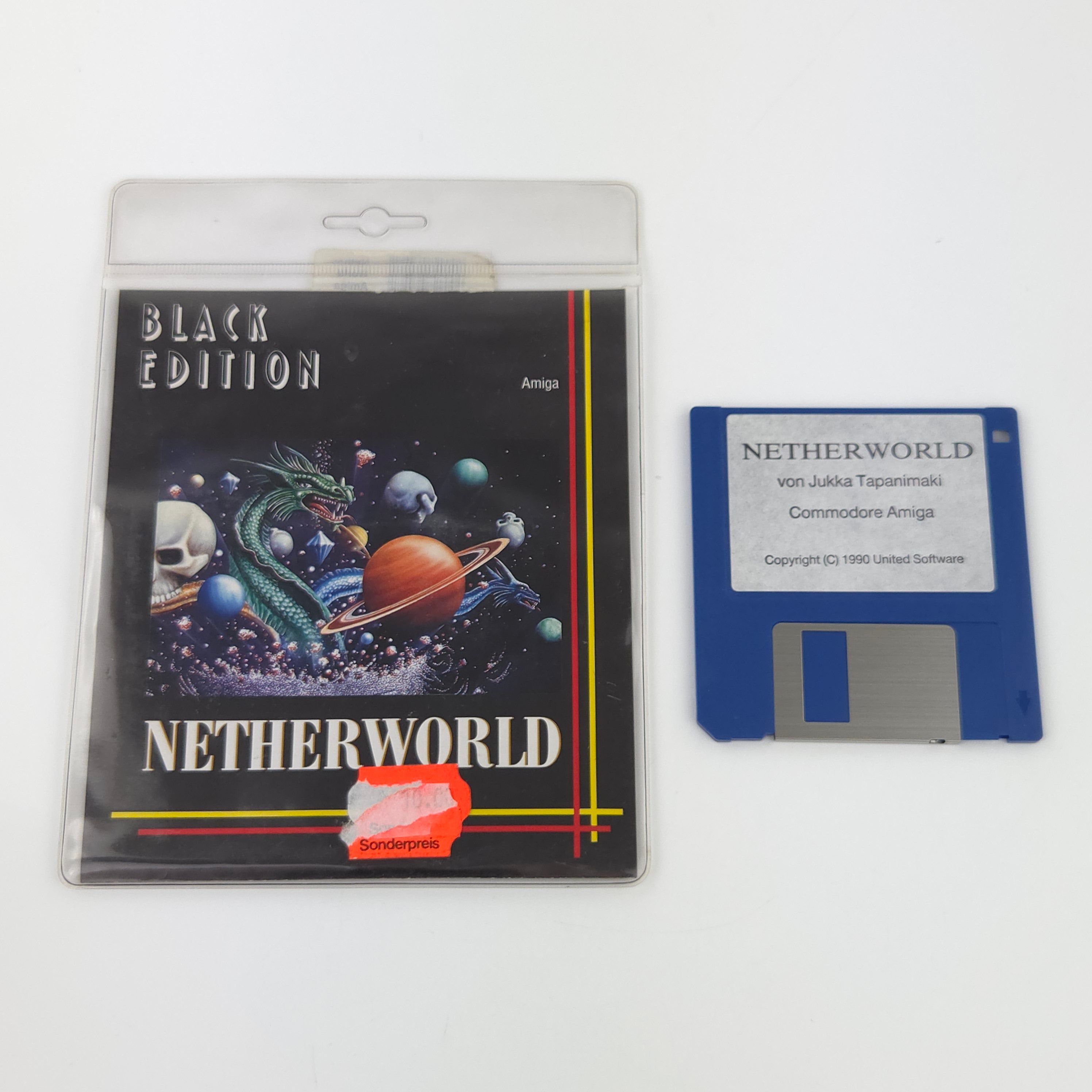 Amiga Spiel Netherworld Black Edition Blister OVP PAL