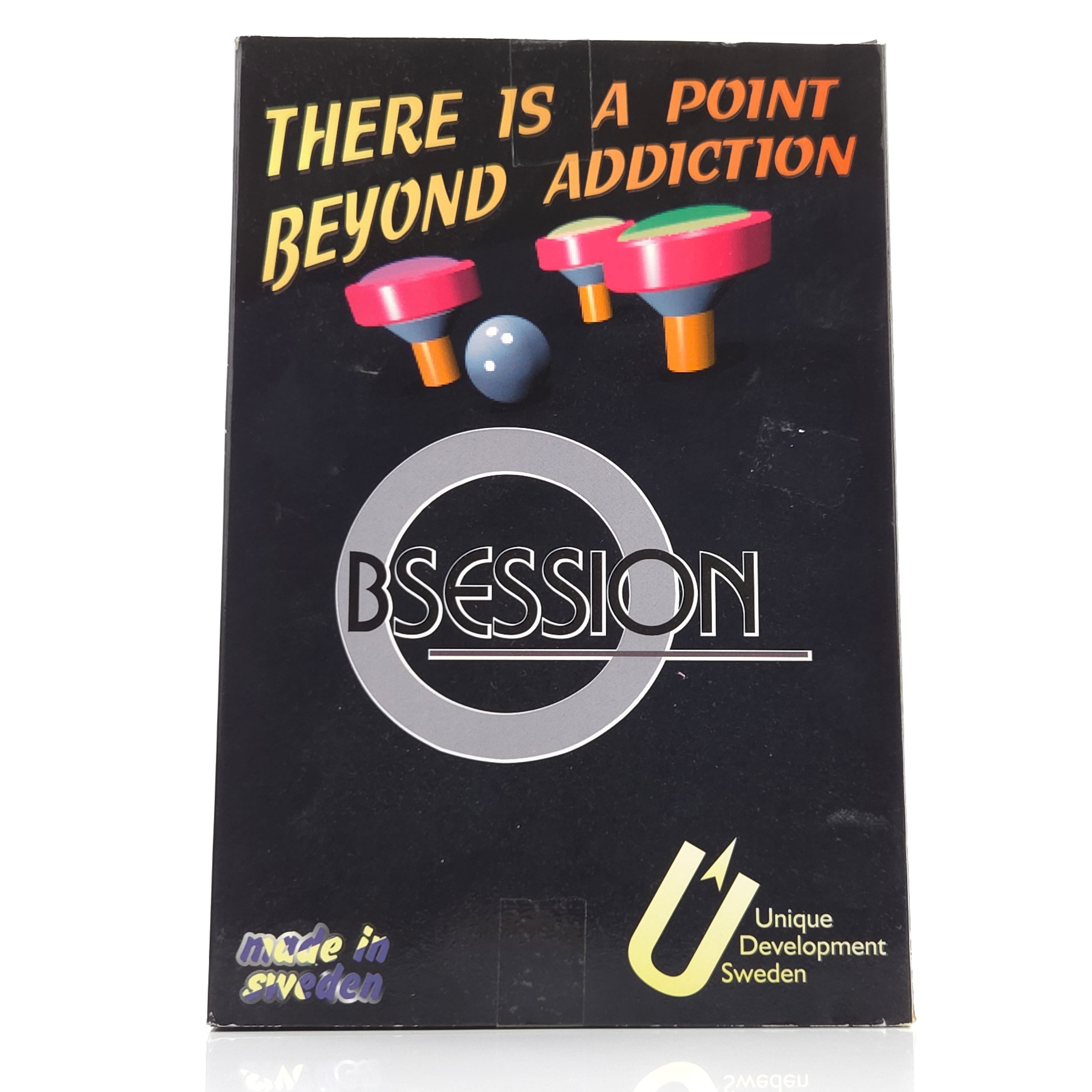 Amiga Spiel Obsession Big Box OVP PAL Disk 1995 CBM