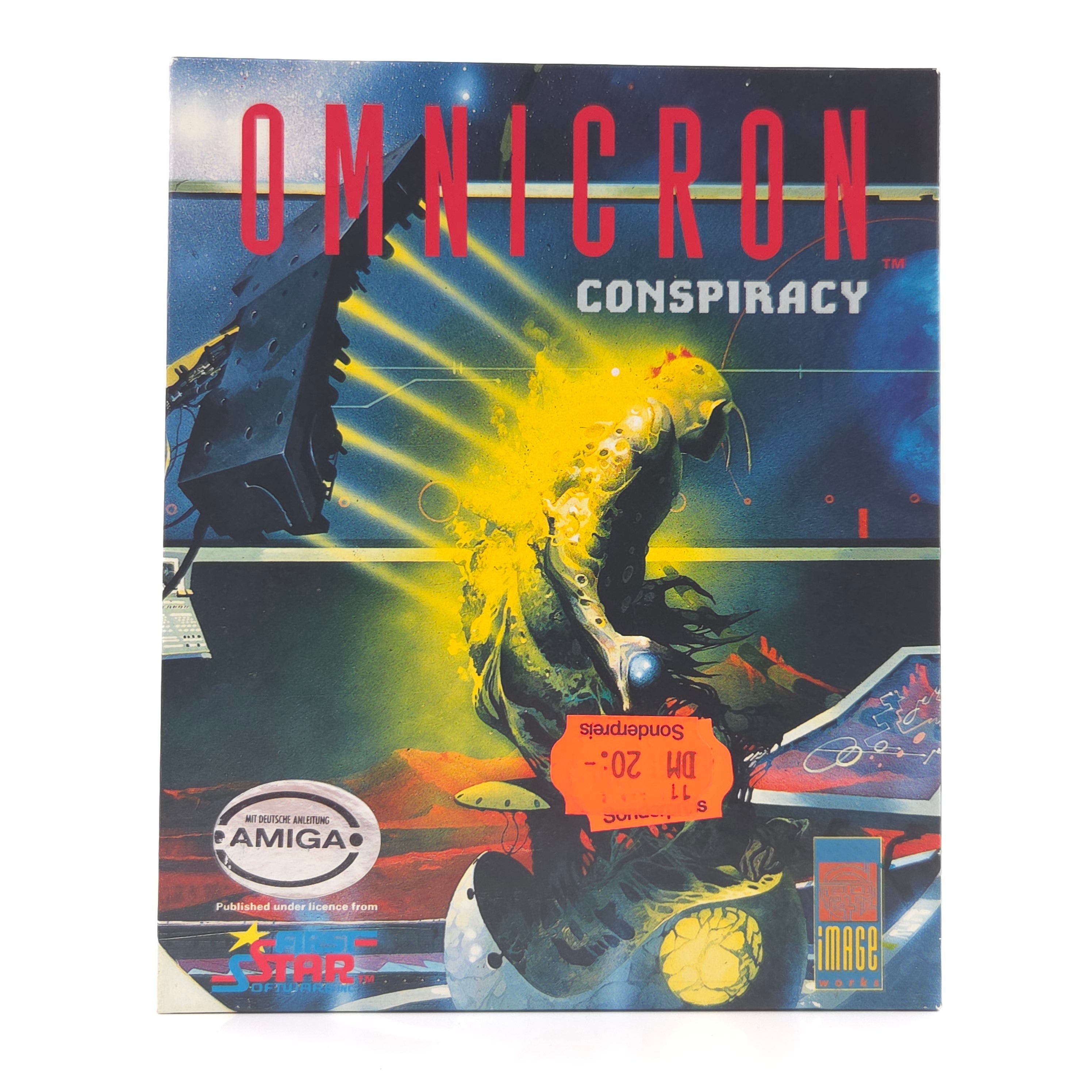 Commodore Amiga Spiel – Omnicron Conspiracy (OVP)