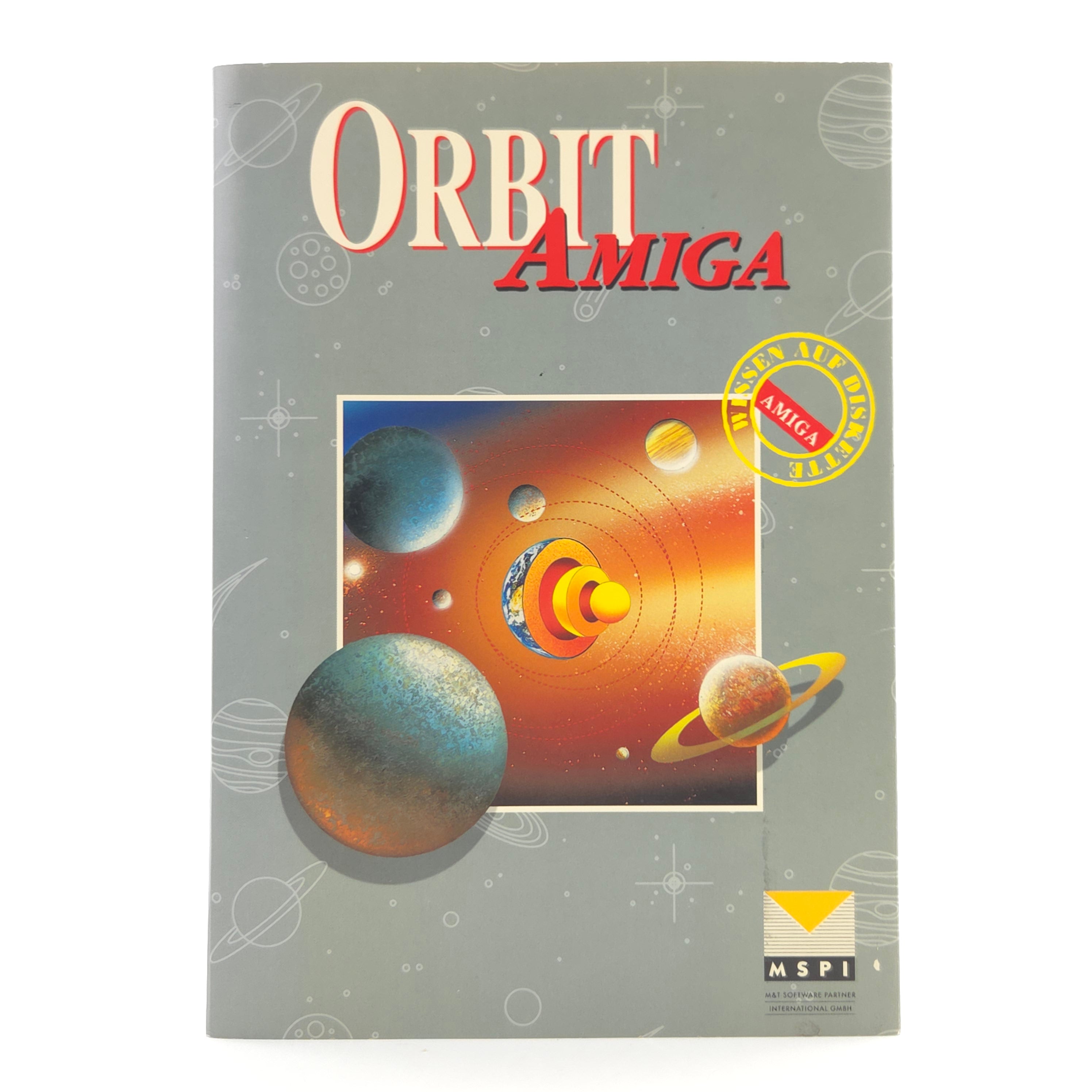 Commodore Amiga Spiel Orbit Big Box OVP PAL Diskette MSPI