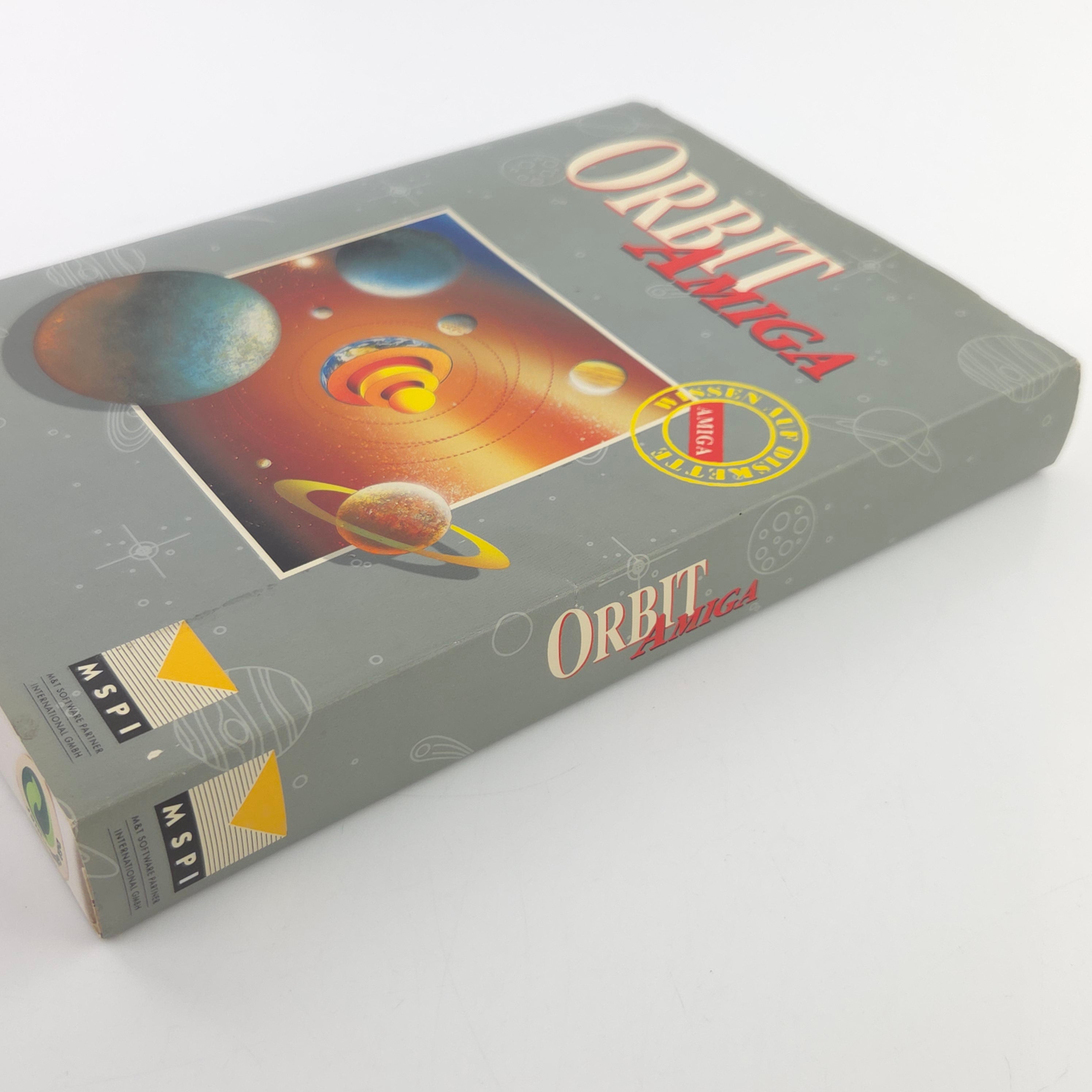 Commodore Amiga Spiel Orbit Big Box OVP PAL Diskette MSPI