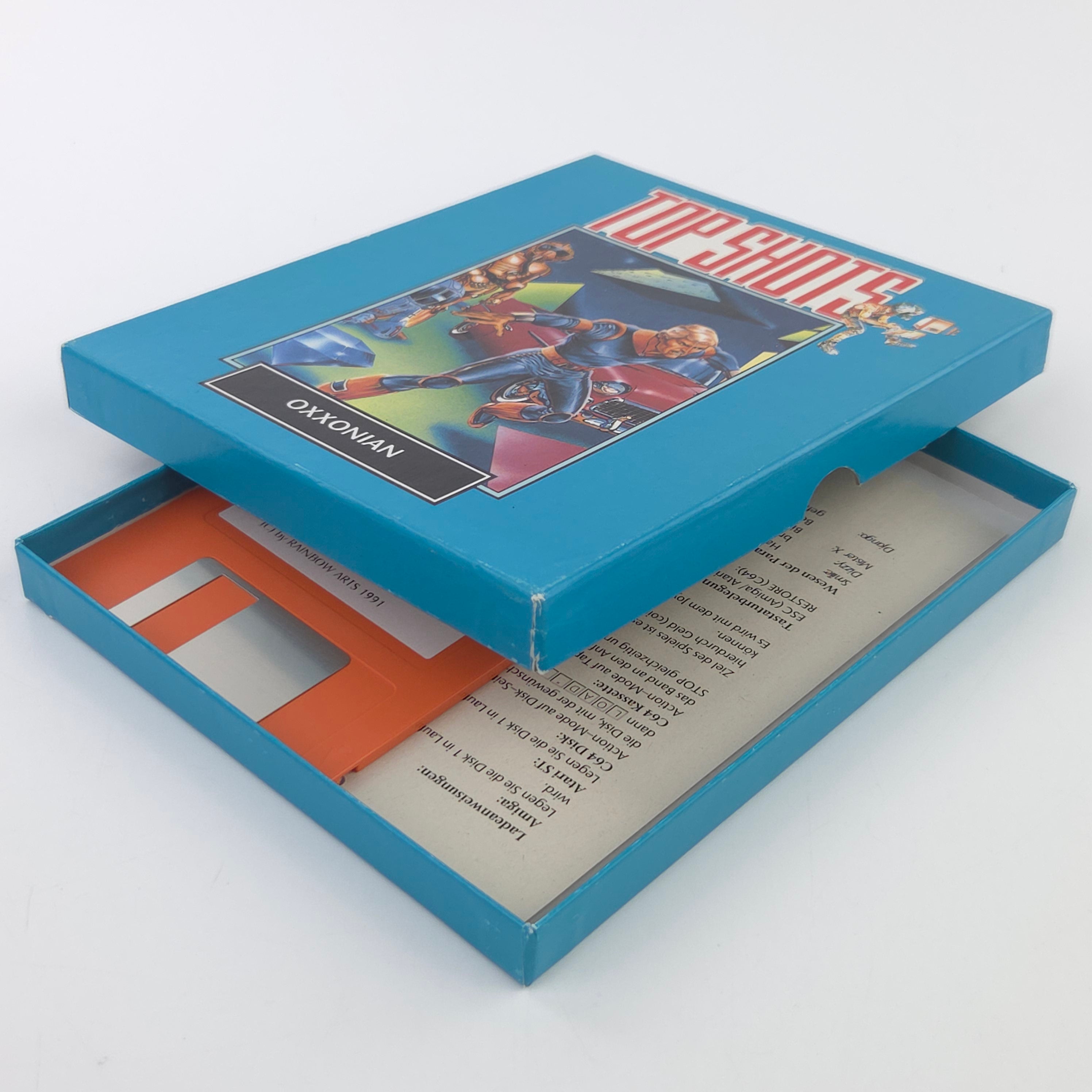 Commodore Amiga Spiel – Oxxonian Top Shots (OVP)