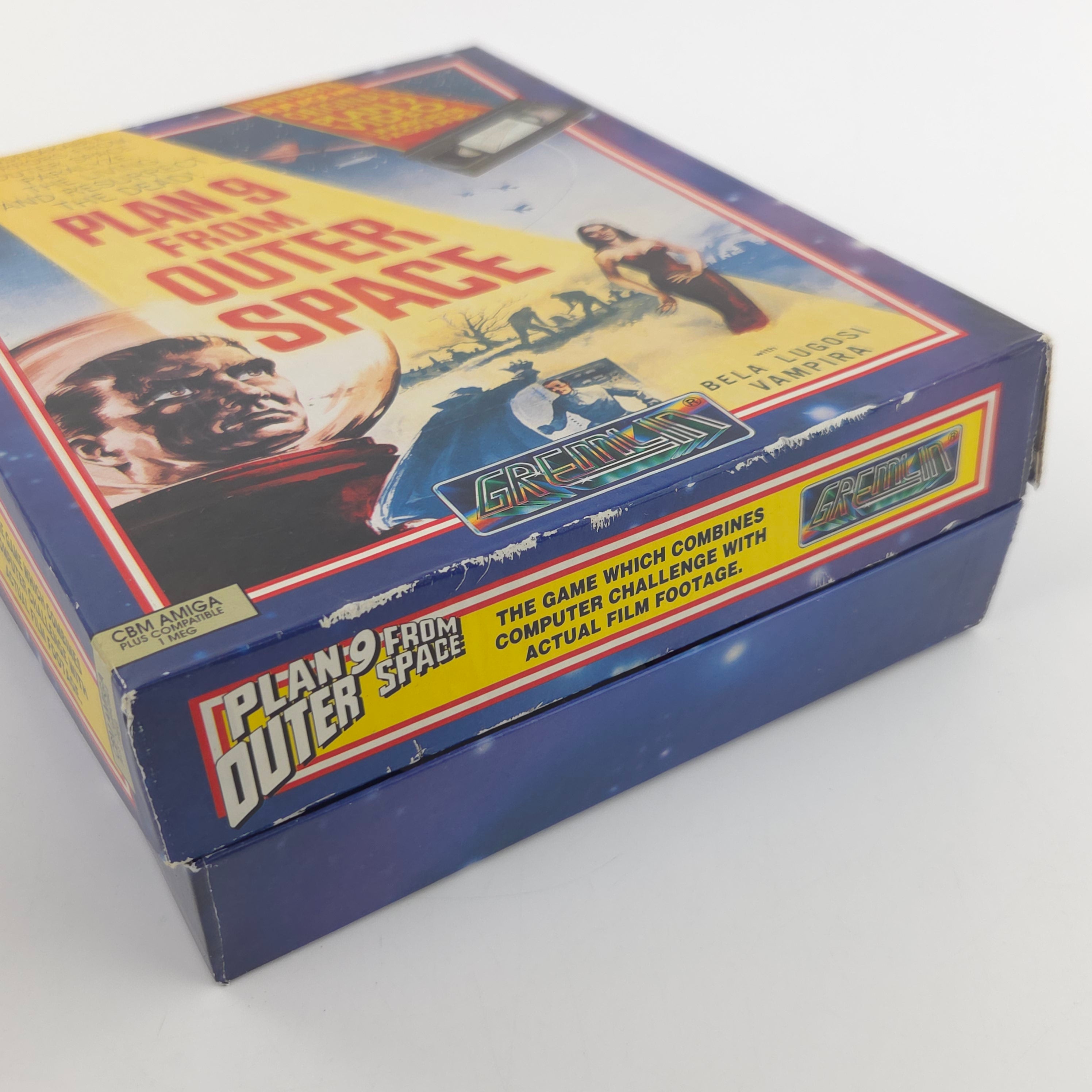 Commodore Amiga Spiel Plan 9 from Outer Space Big Box OVP