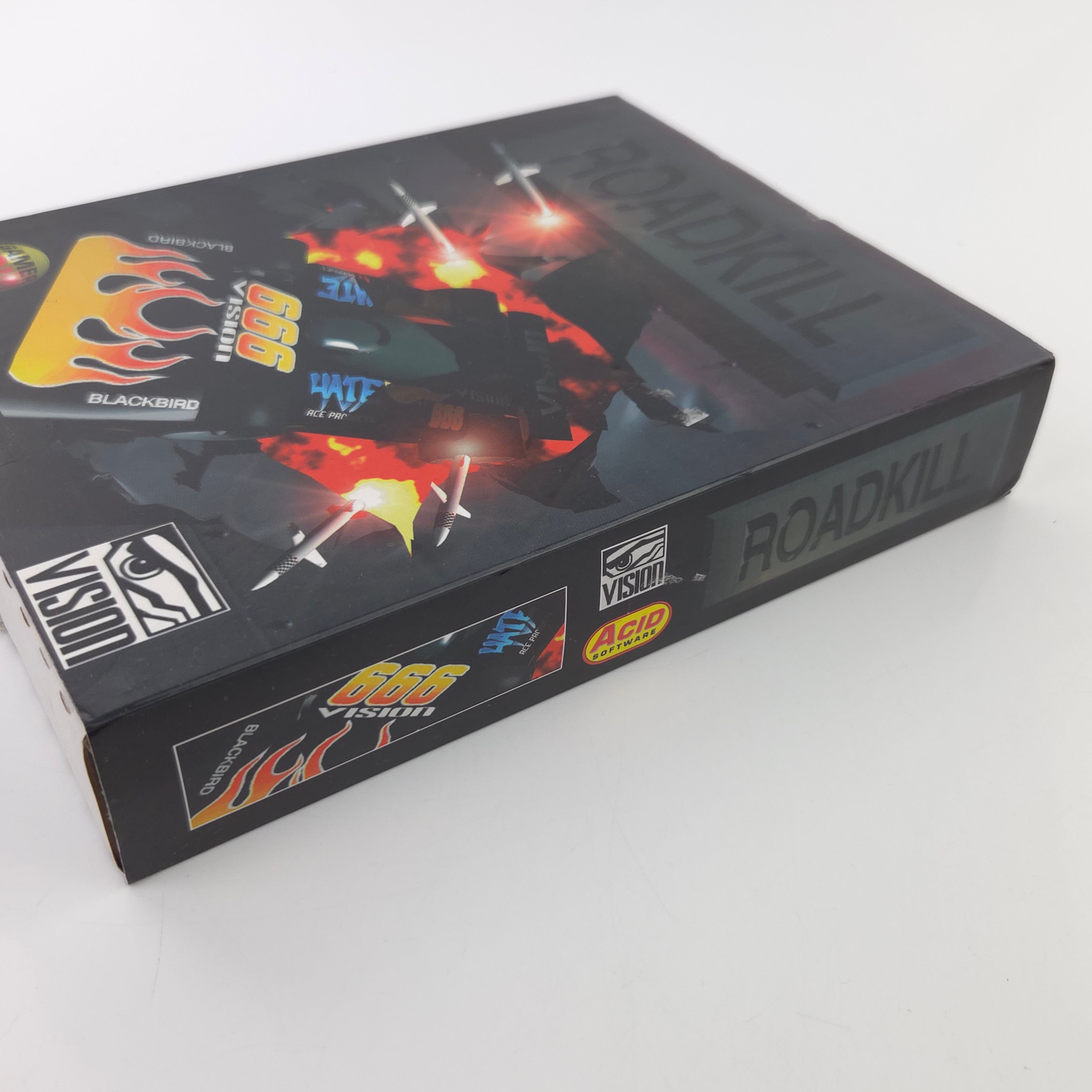 Commodore Amiga Spiel Roadkill Big Box OVP PAL Vision
