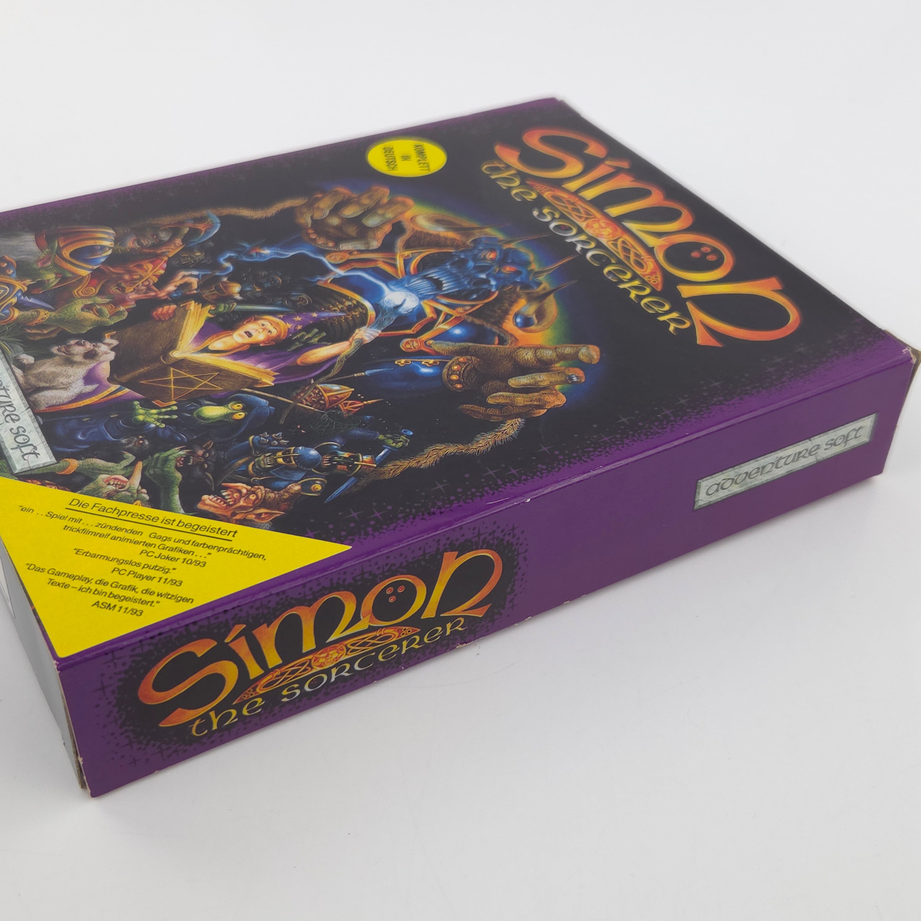 Amiga Spiel Simon the Sorcerer Big Box OVP CBM PAL 1993