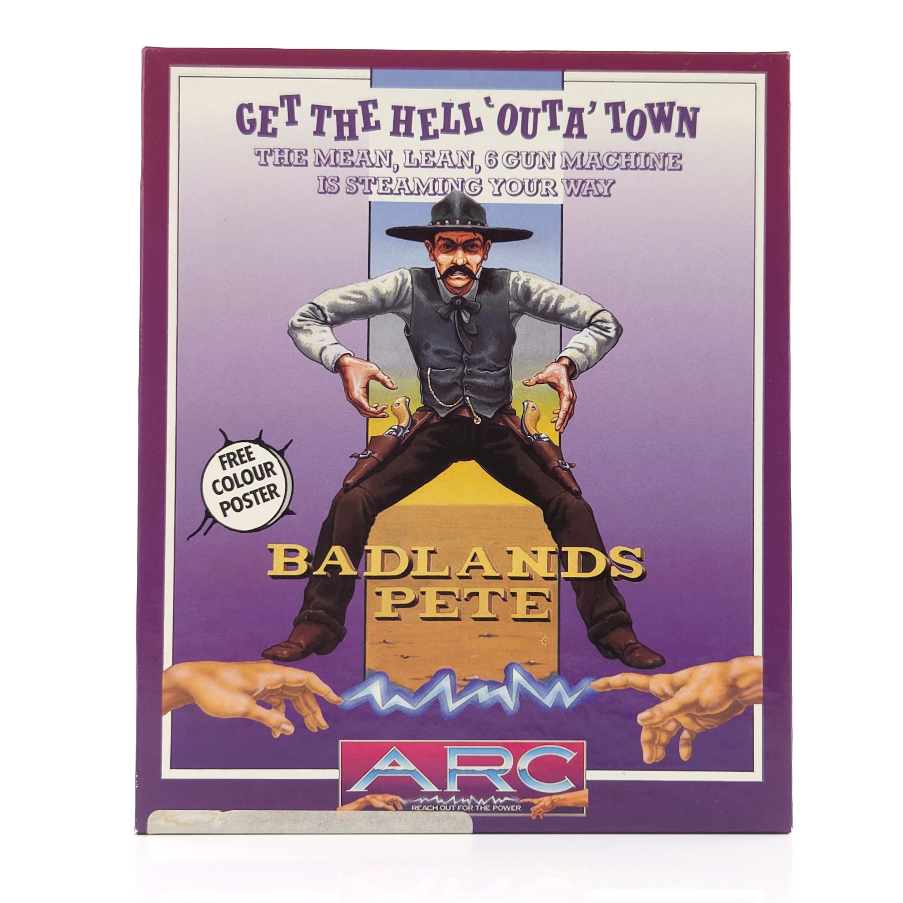 Commodore Amiga Spiel – Badlands PETE (OVP PAL)