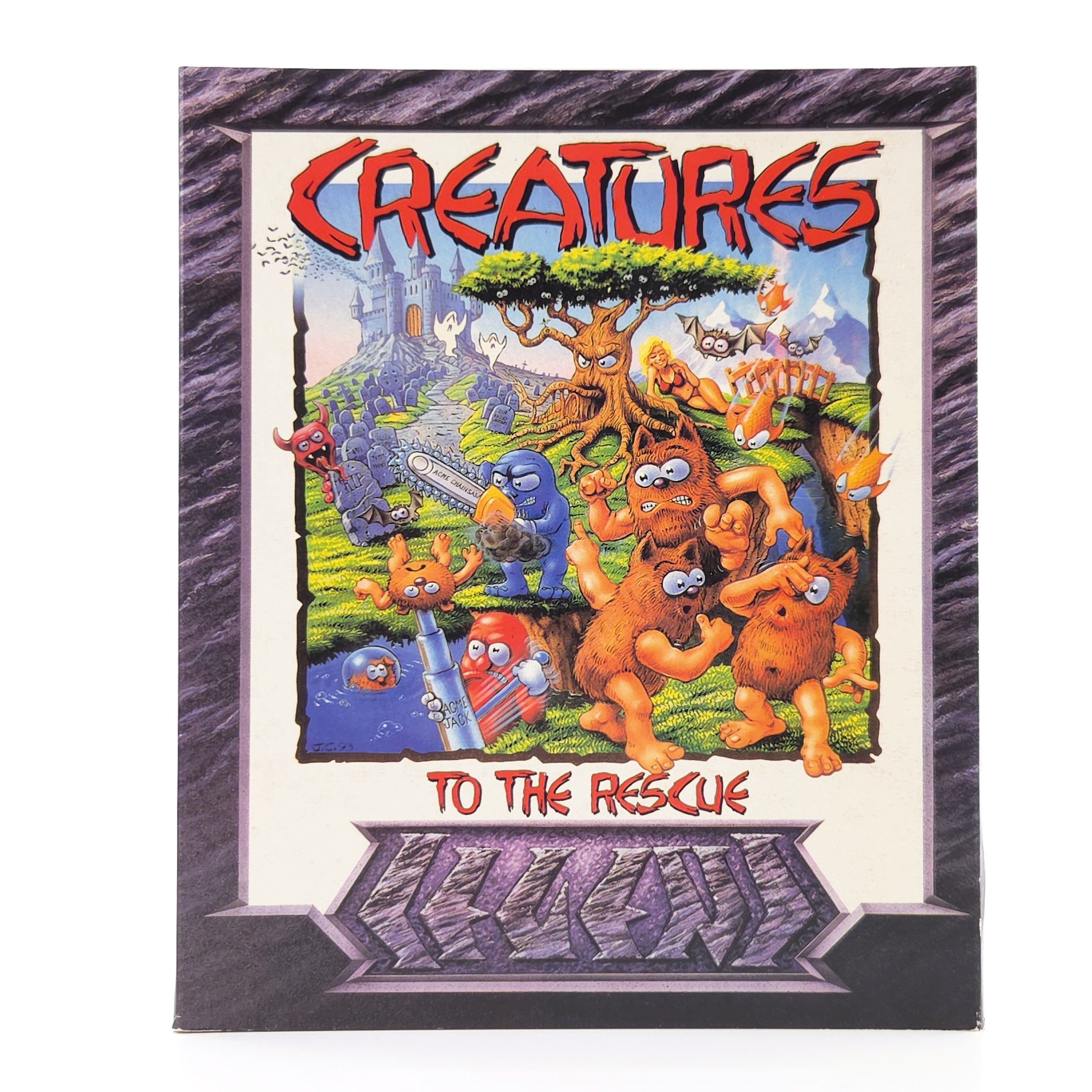 Commodore Amiga Spiel – Creatures to the Rescue (PAL)