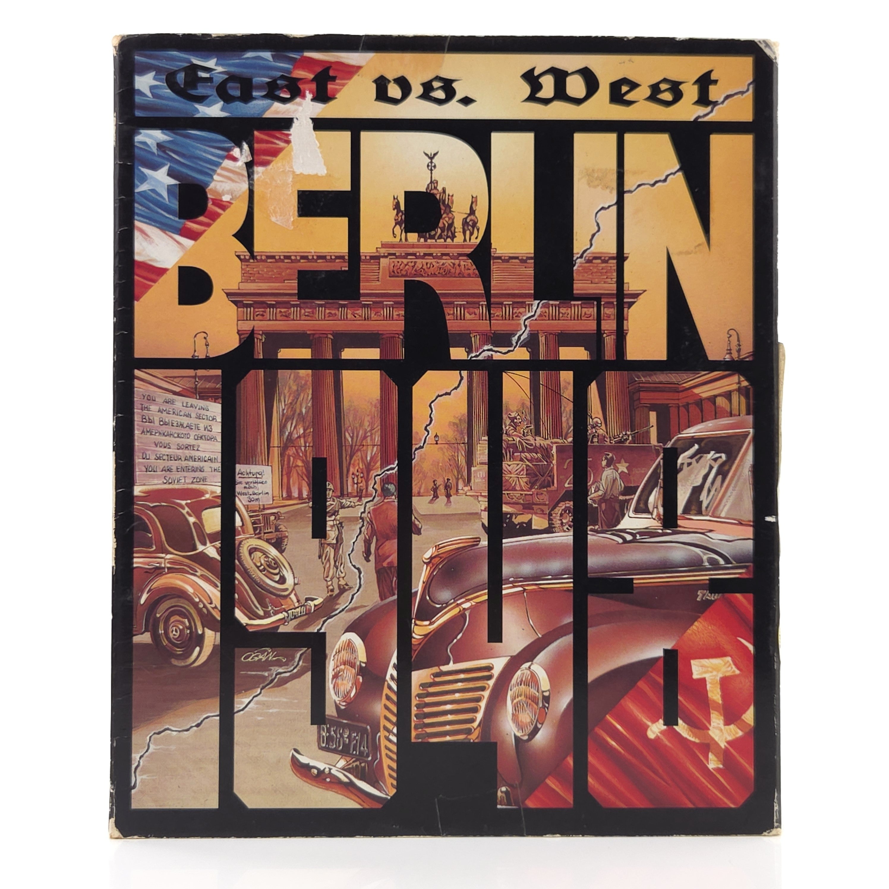Commodore Amiga Spiel – East vs. West Berlin 1948 OVP