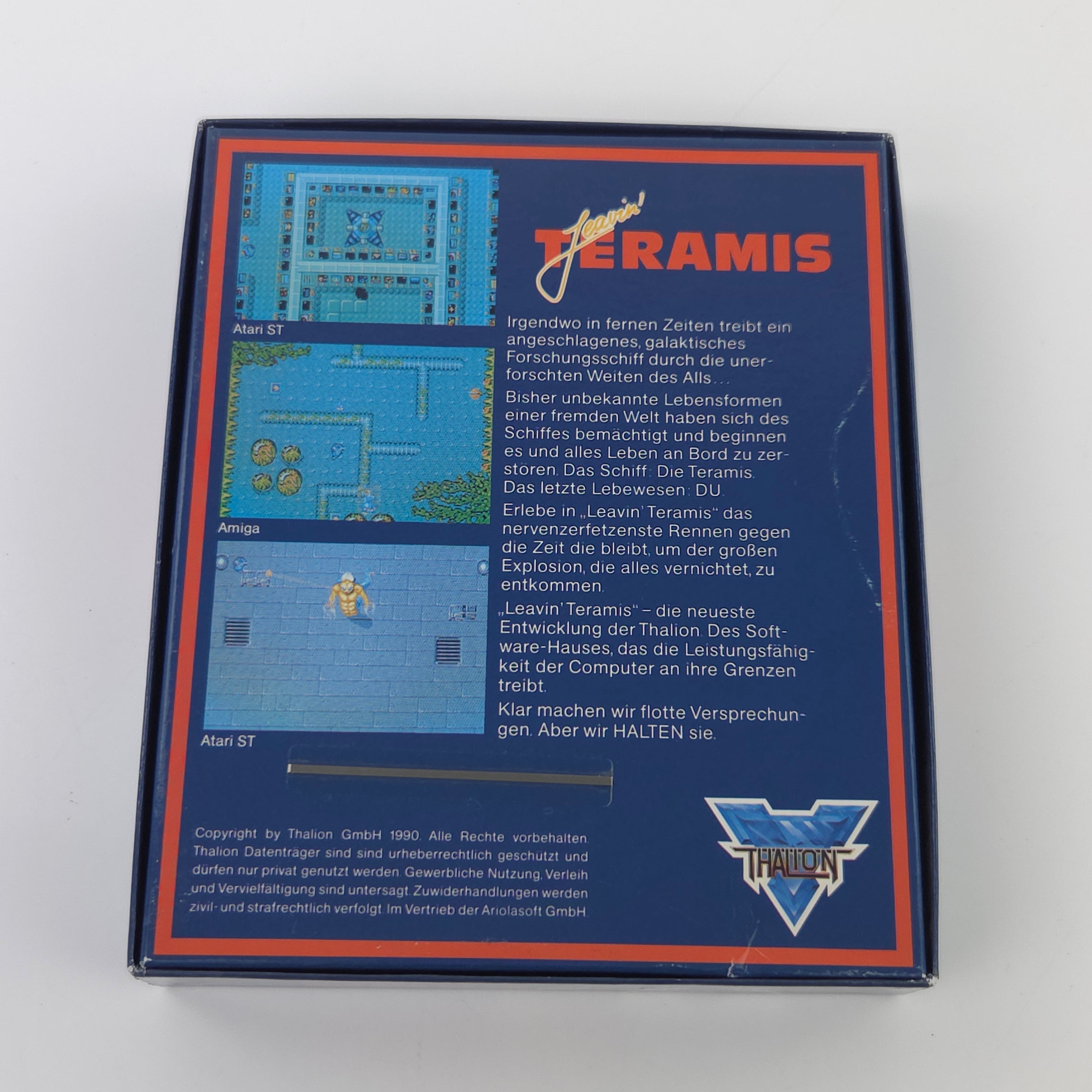 Commodore Amiga Spiel – Leavin Teramis (OVP PAL)