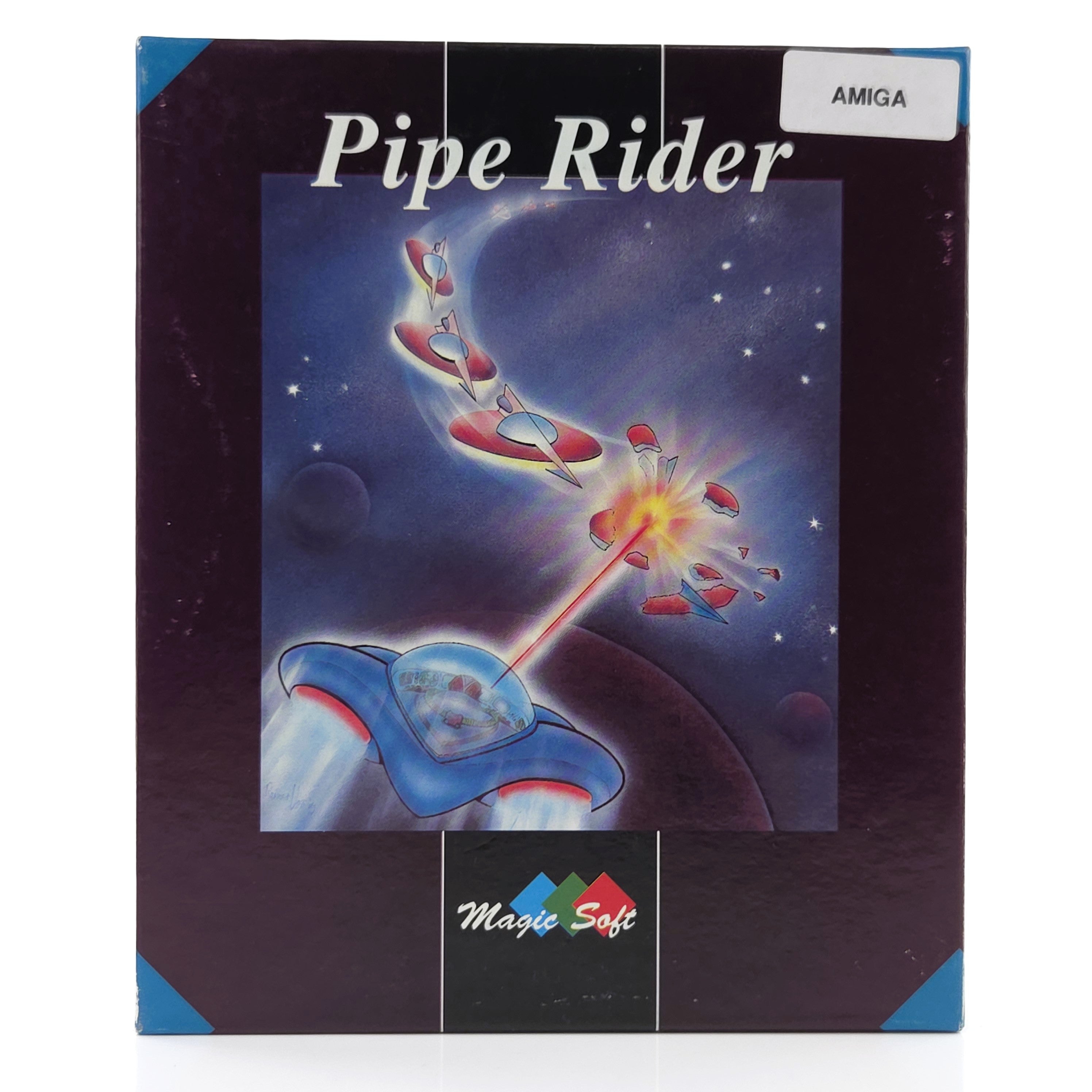 Commodore Amiga Spiel – Pipe Ride (PAL OVP)