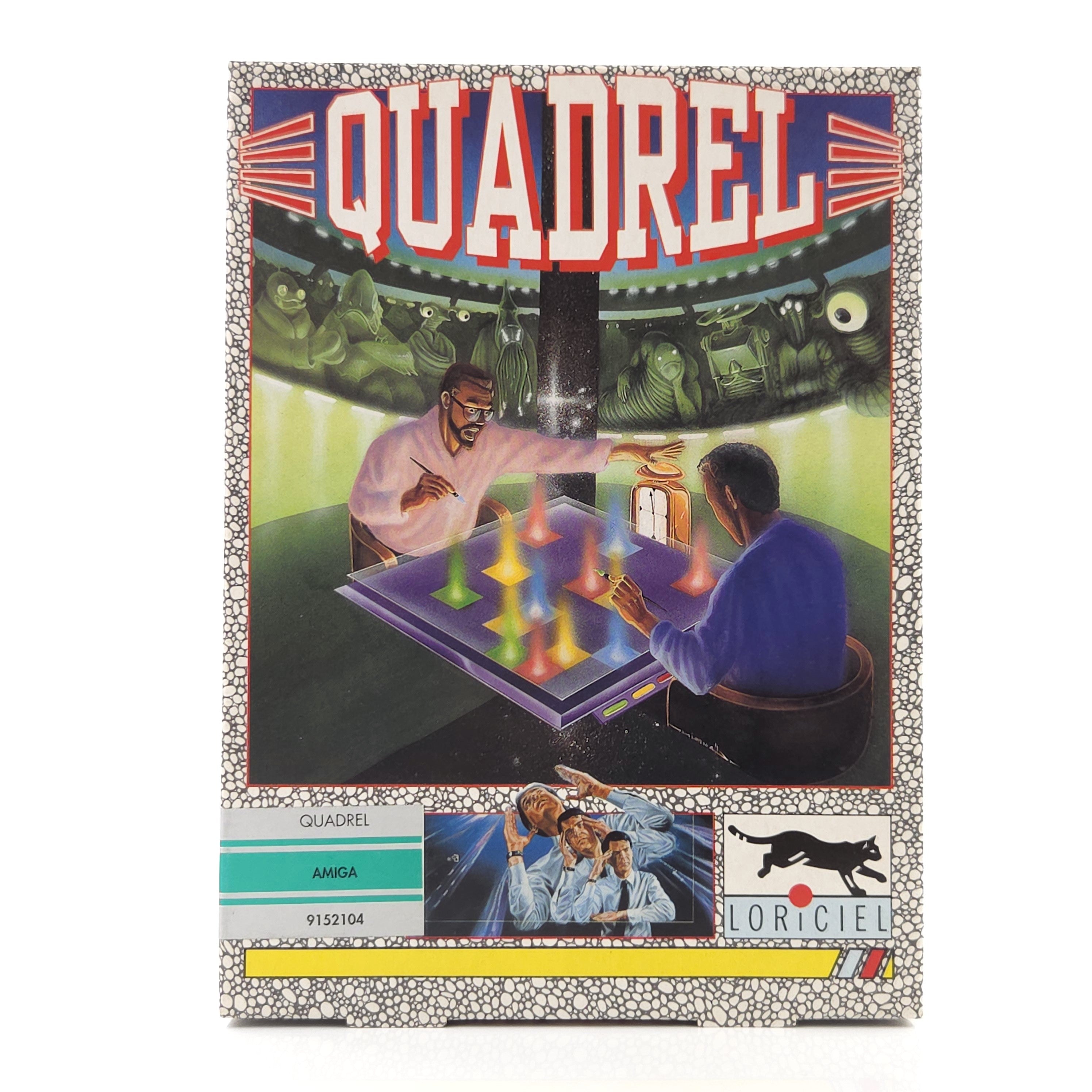 Commodore Amiga Spiel – Quadrel (OVP PAL)