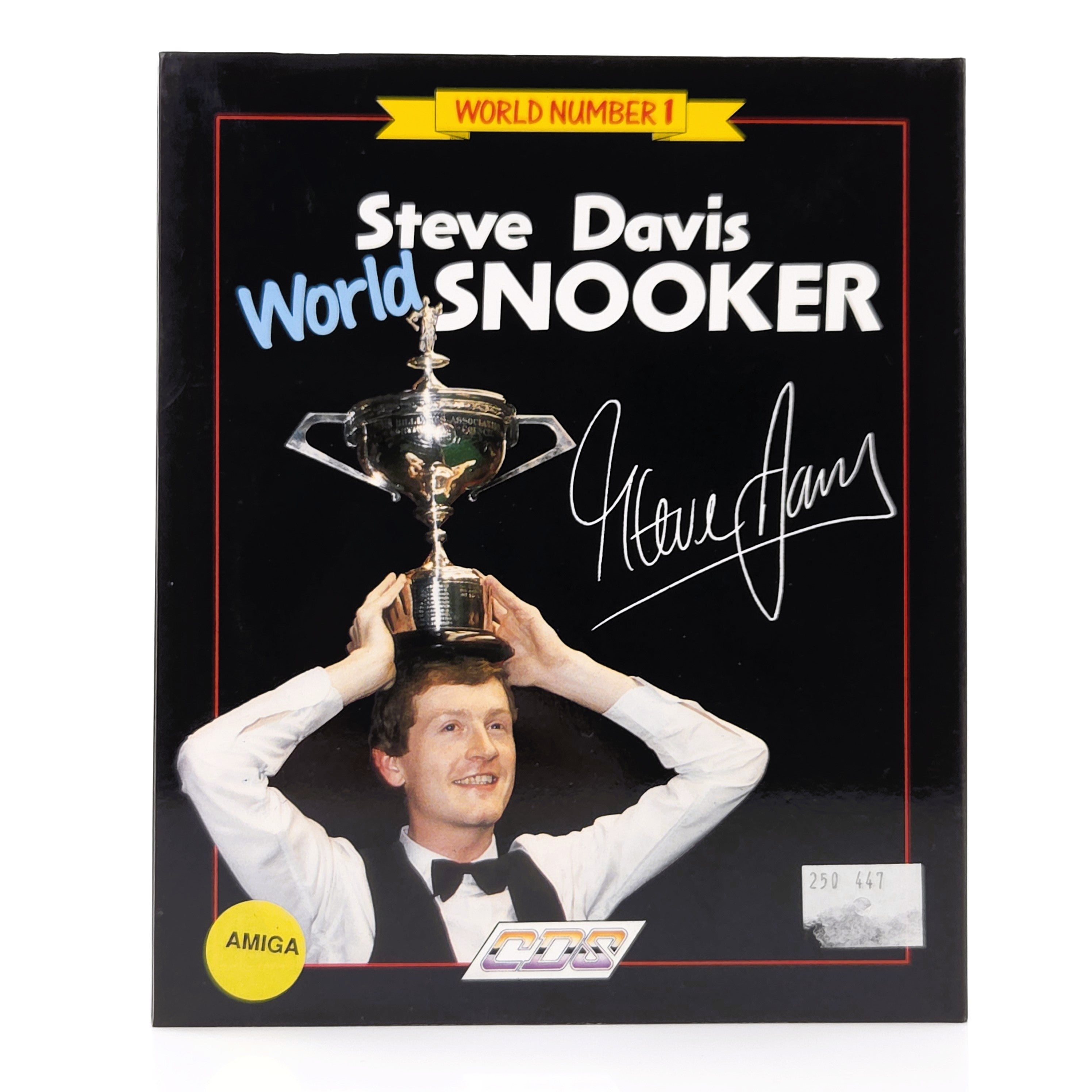 Commodore Amiga Spiel – Steve Davis World Snooker (PAL)