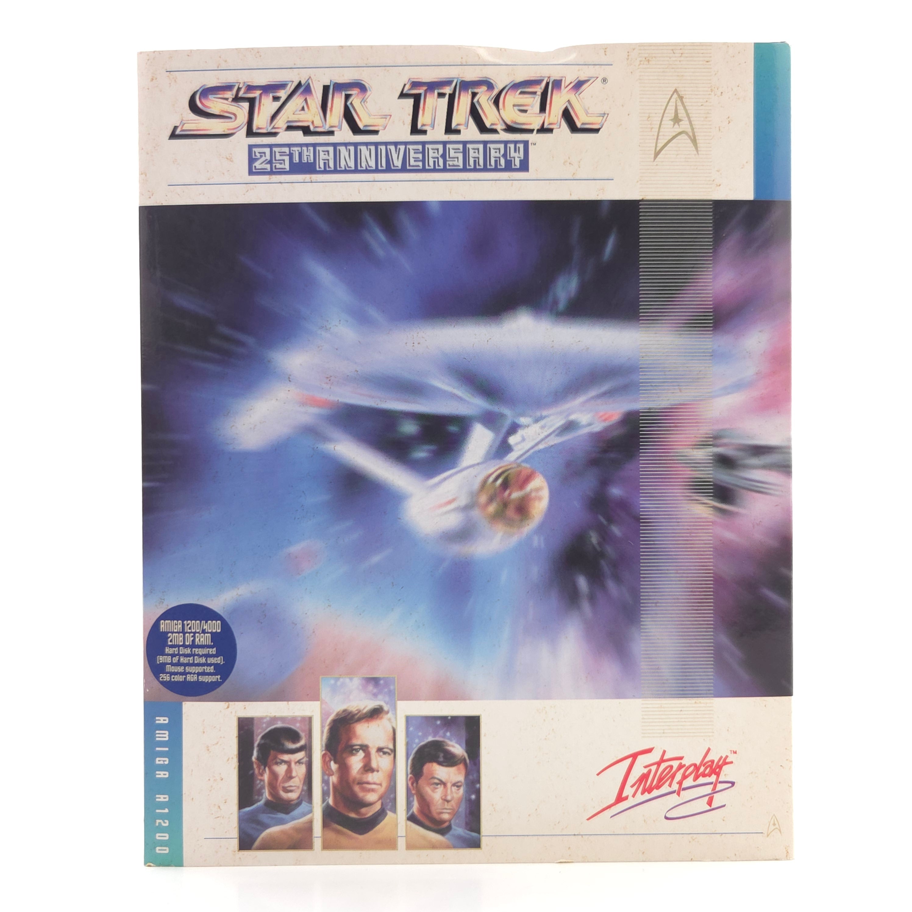 Amiga Spiel Star Trek 25th Anniversary Big Box OVP PAL