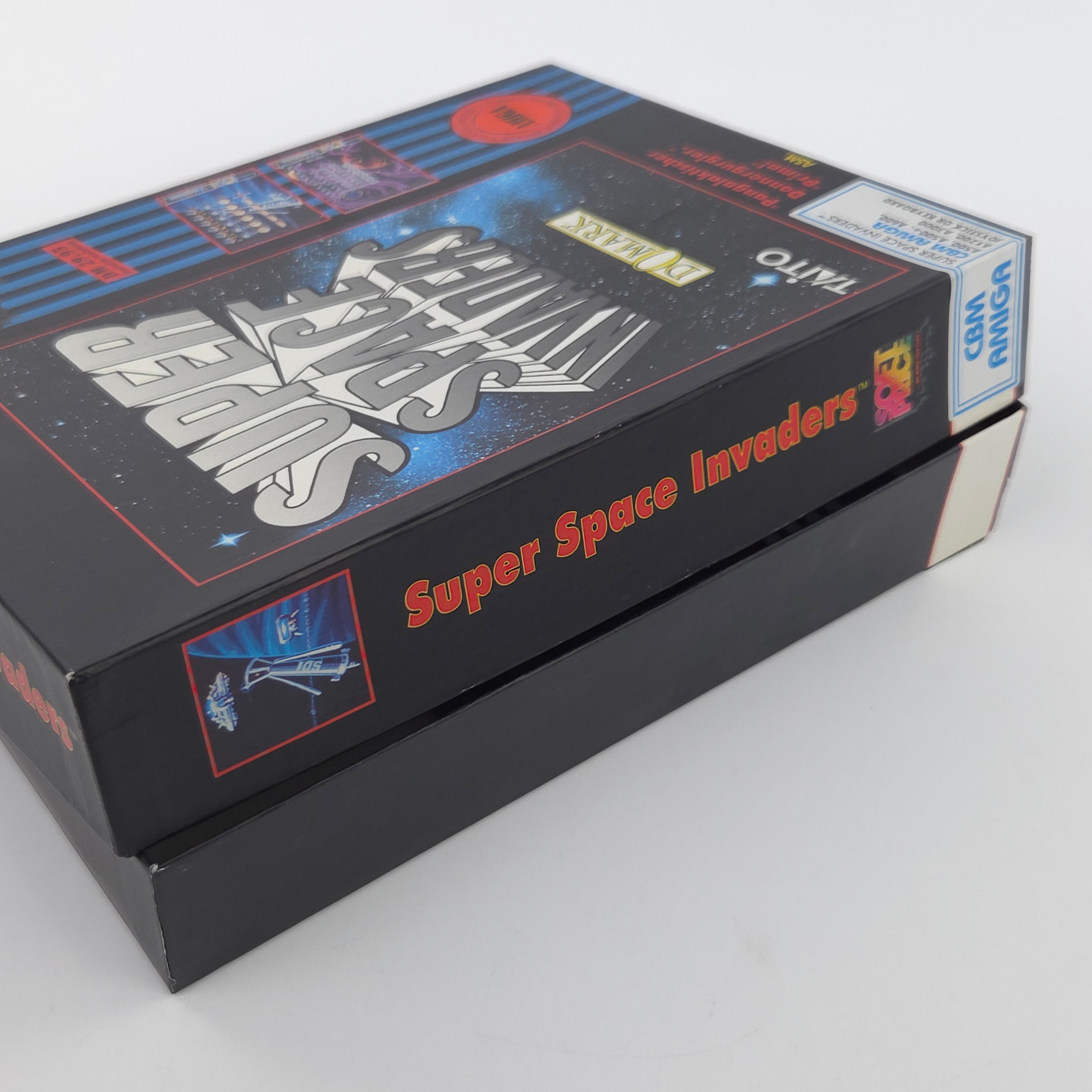 Amiga Spiel Super Space Invaders Big Box OVP PAL Taito