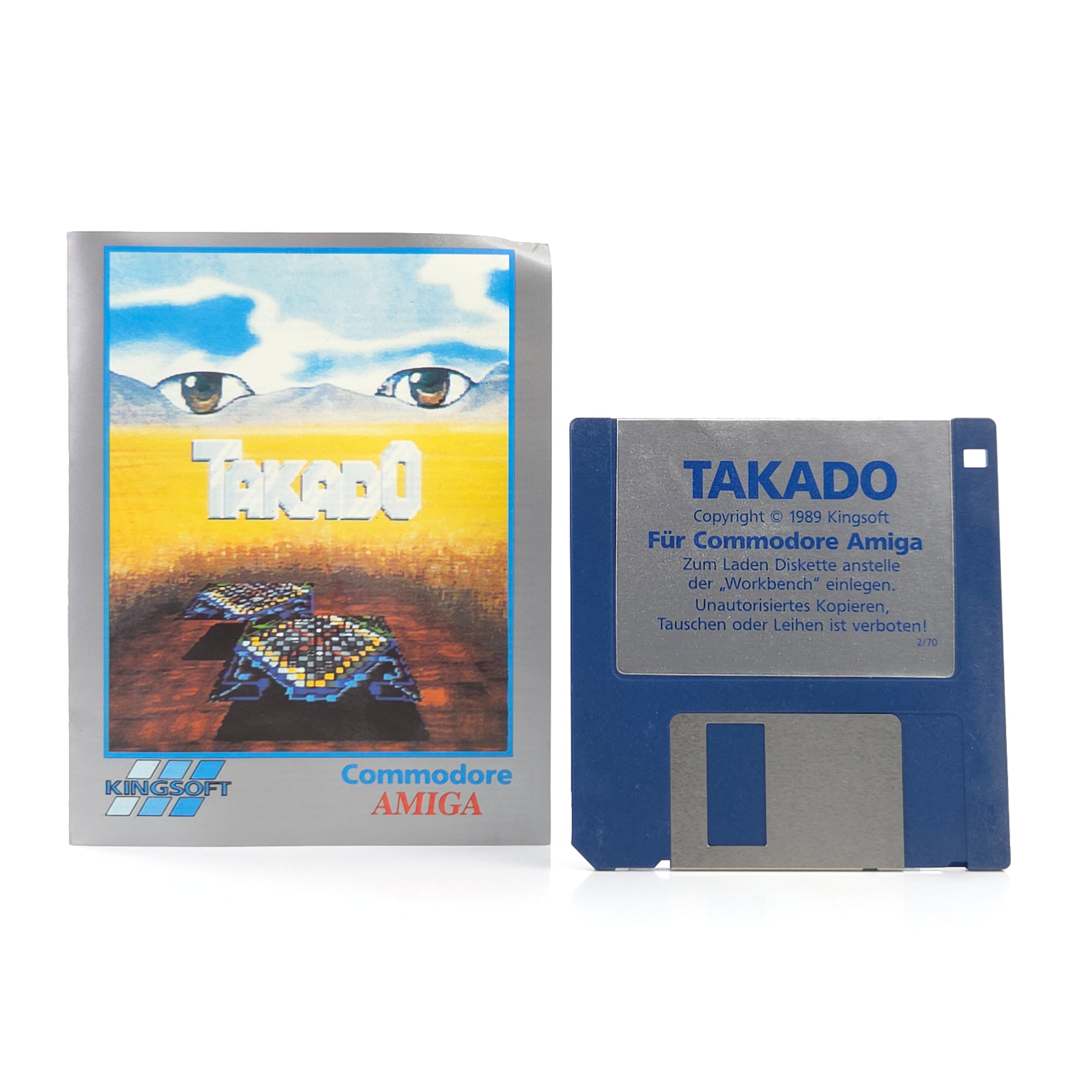 Commodore Amiga Spiel Takado CBM Disk PAL 1989 Kingsoft