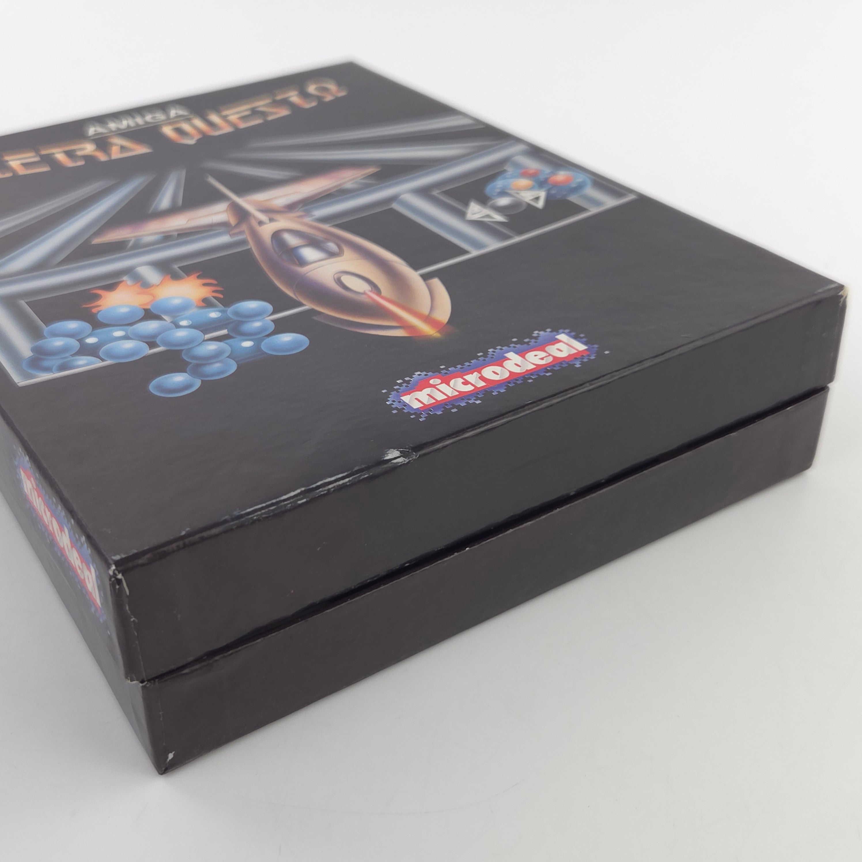 Amiga Spiel Tera Quest Big Box OVP PAL Microdeal Disk