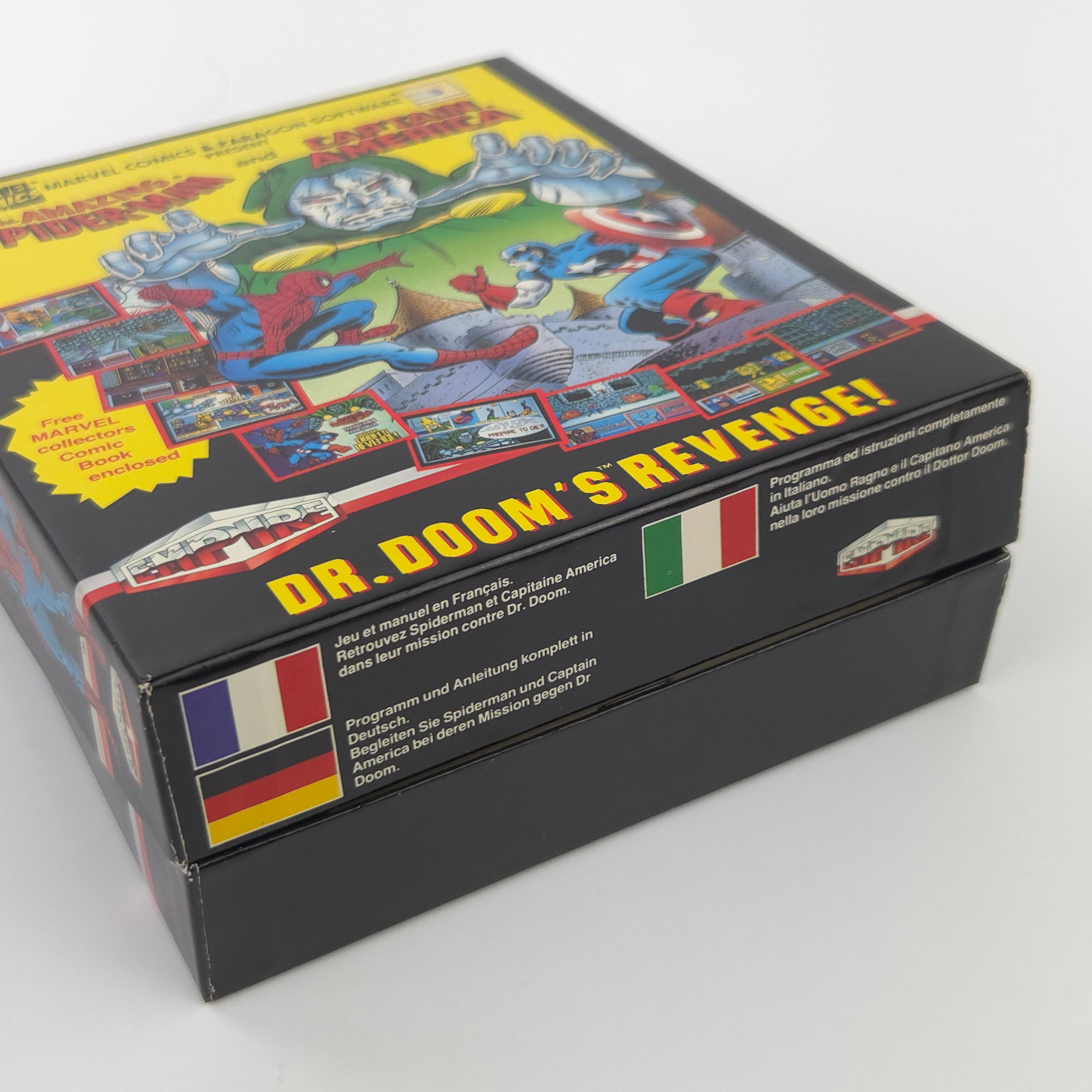 Commodore Amiga Spiel – Spider-Man & Captain America