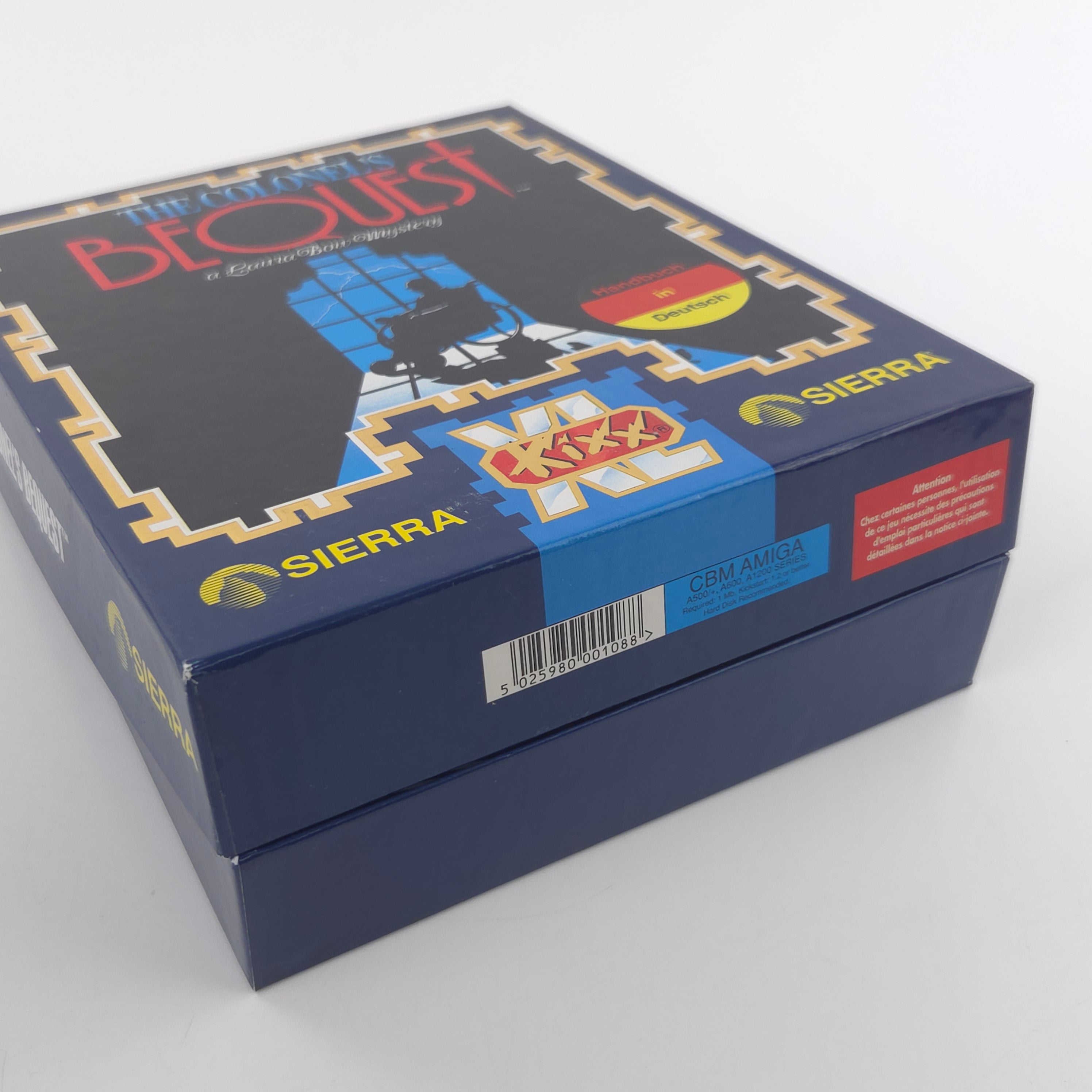 Amiga Spiel The Colonel´s Bequest Sierra Big Box OVP PAL