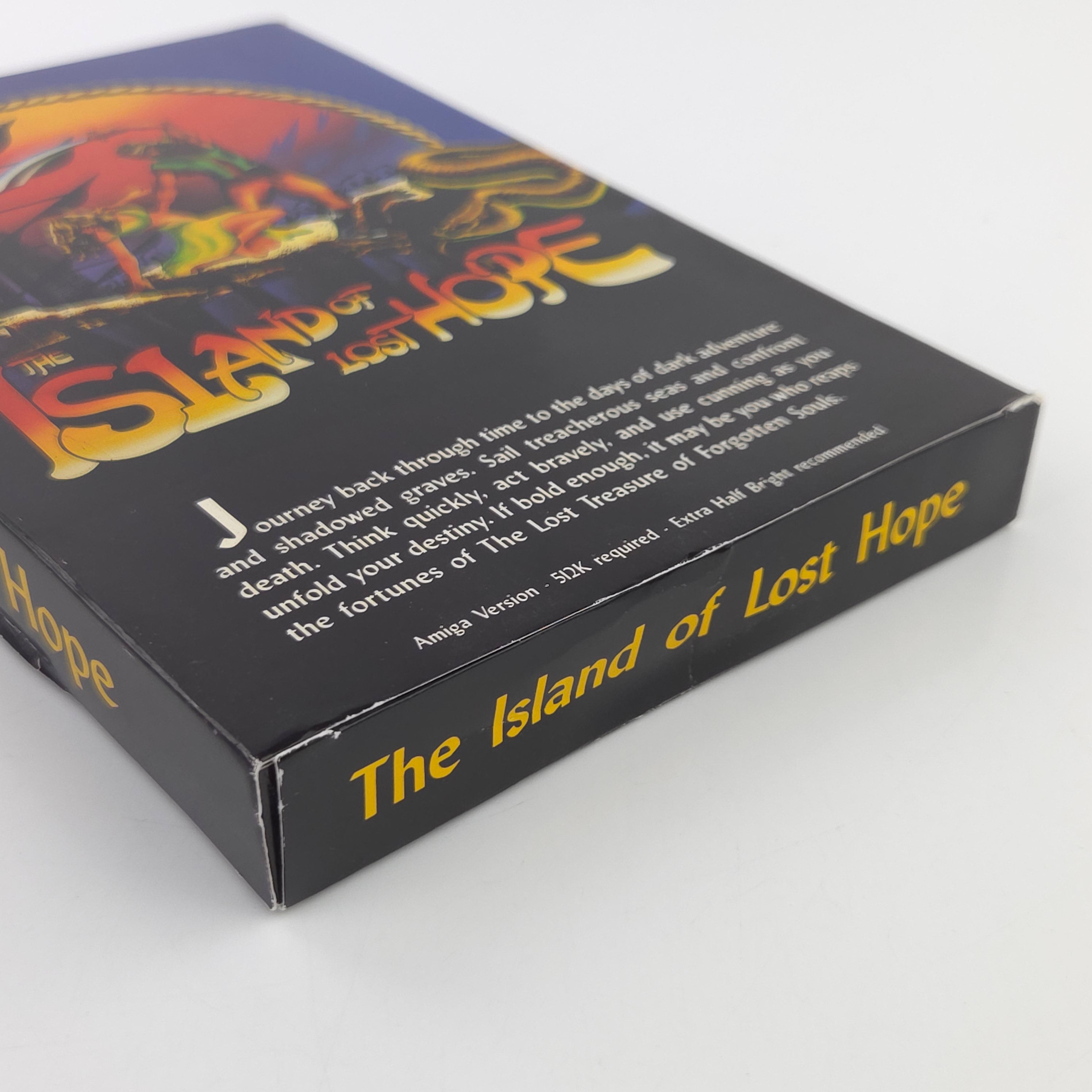 Amiga Spiel Island of Lost Hope Big Box OVP PAL CBM Disk