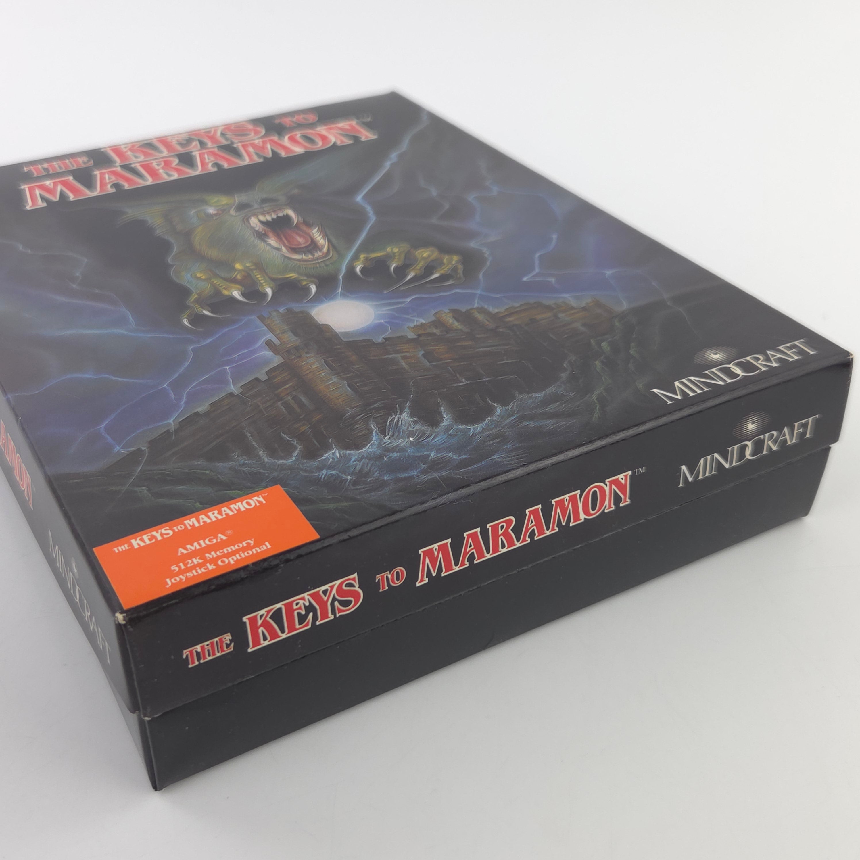 Amiga Spiel The Keys of Maramon Mindcraft Big Box OVP PAL