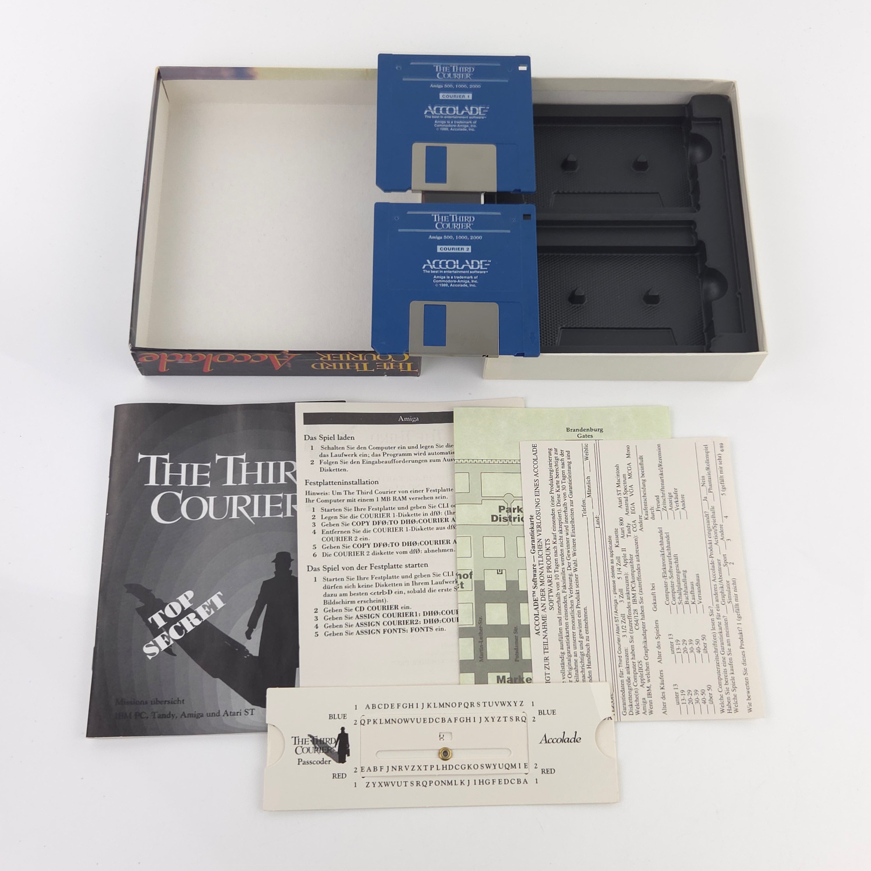 Commodore Amiga Spiel – The Third Courier (OVP)