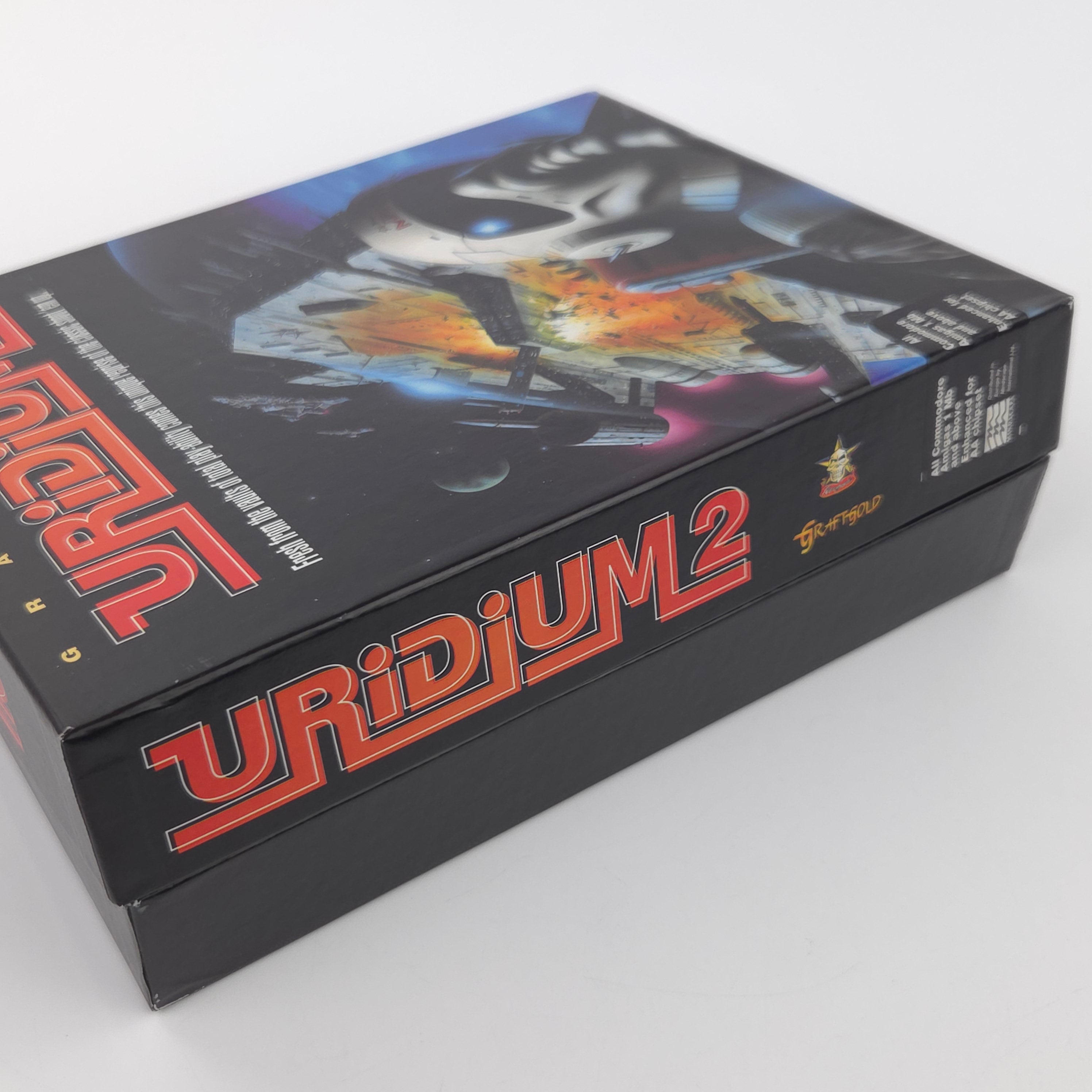 Amiga Spiel Uridium 2 Big Box OVP PAL Craftgold 1993