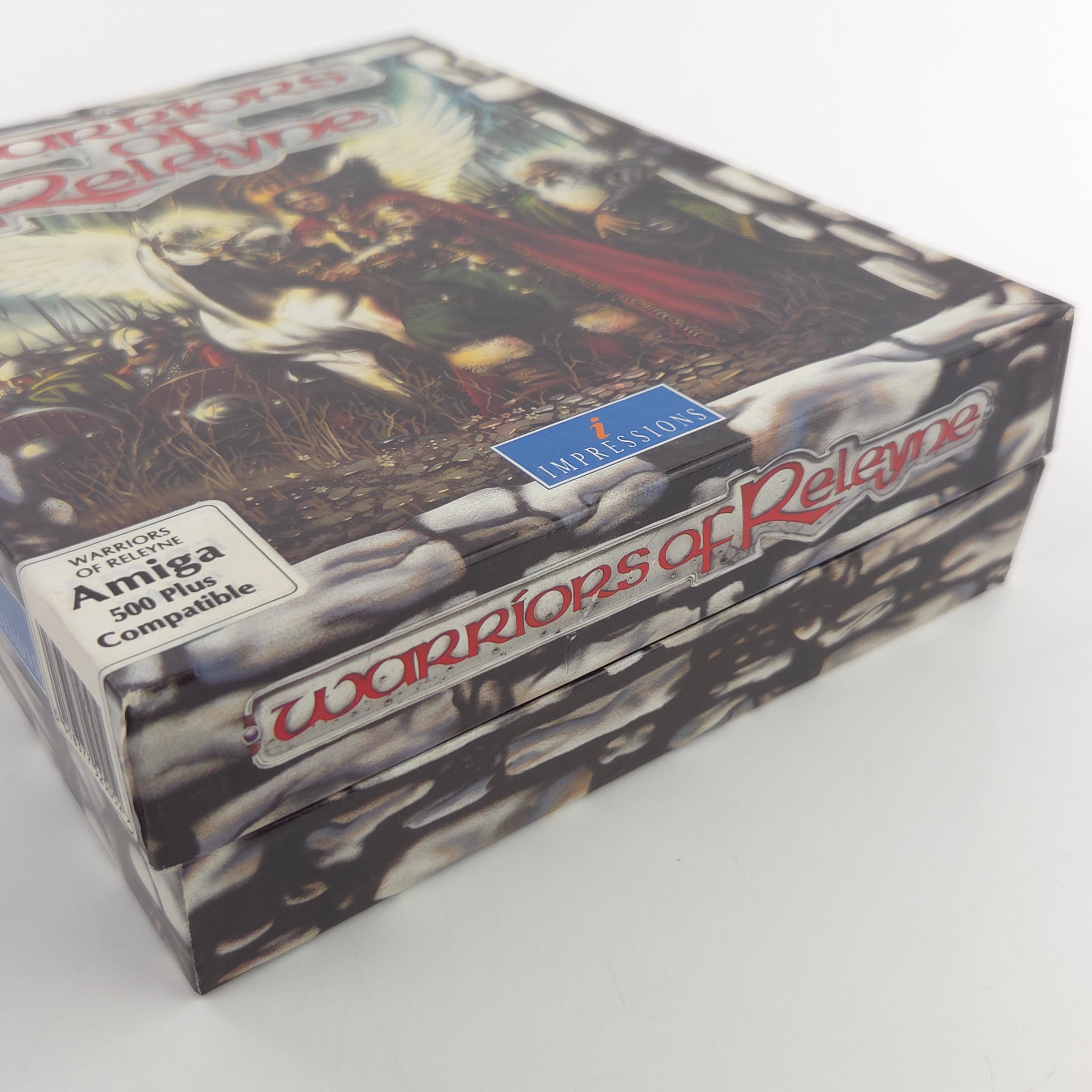Amiga Spiel Warriors of Releyne CBM PAL Big Box OVP