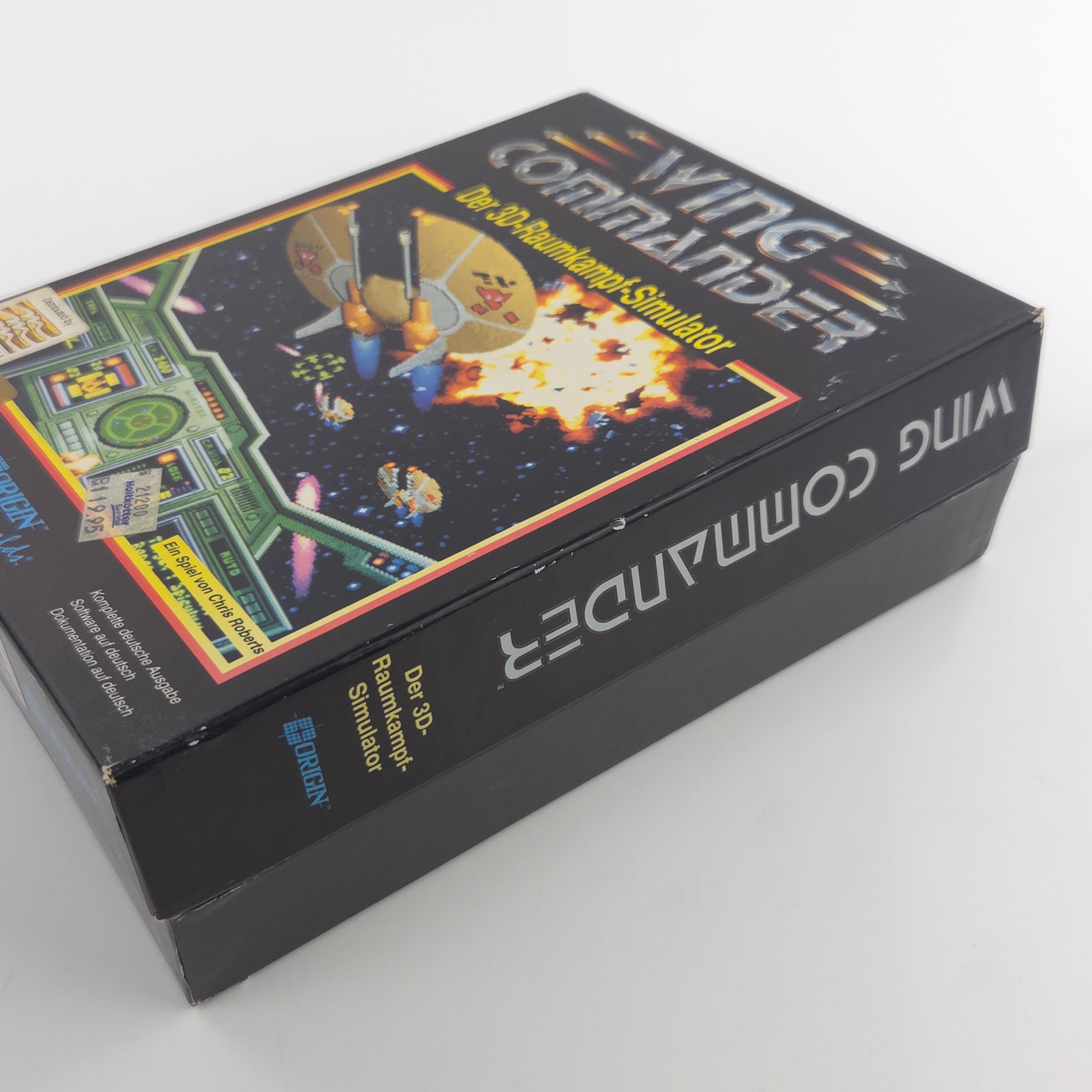Amiga Spiel Wing Commander 3D Raumkampf Big Box OVP PAL