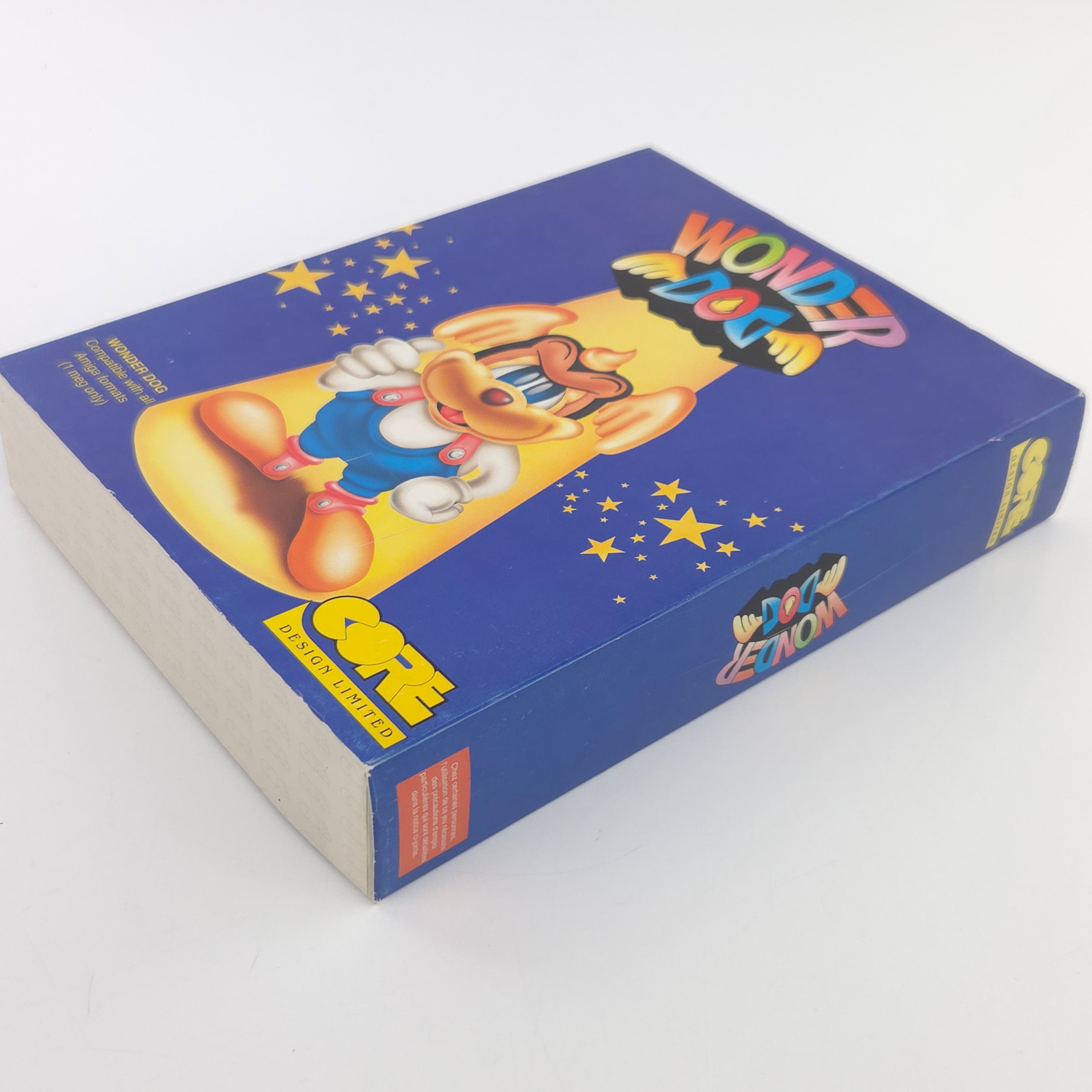 Commodore Amiga Spiel Wonder Dog Big Box OVP PAL 1993