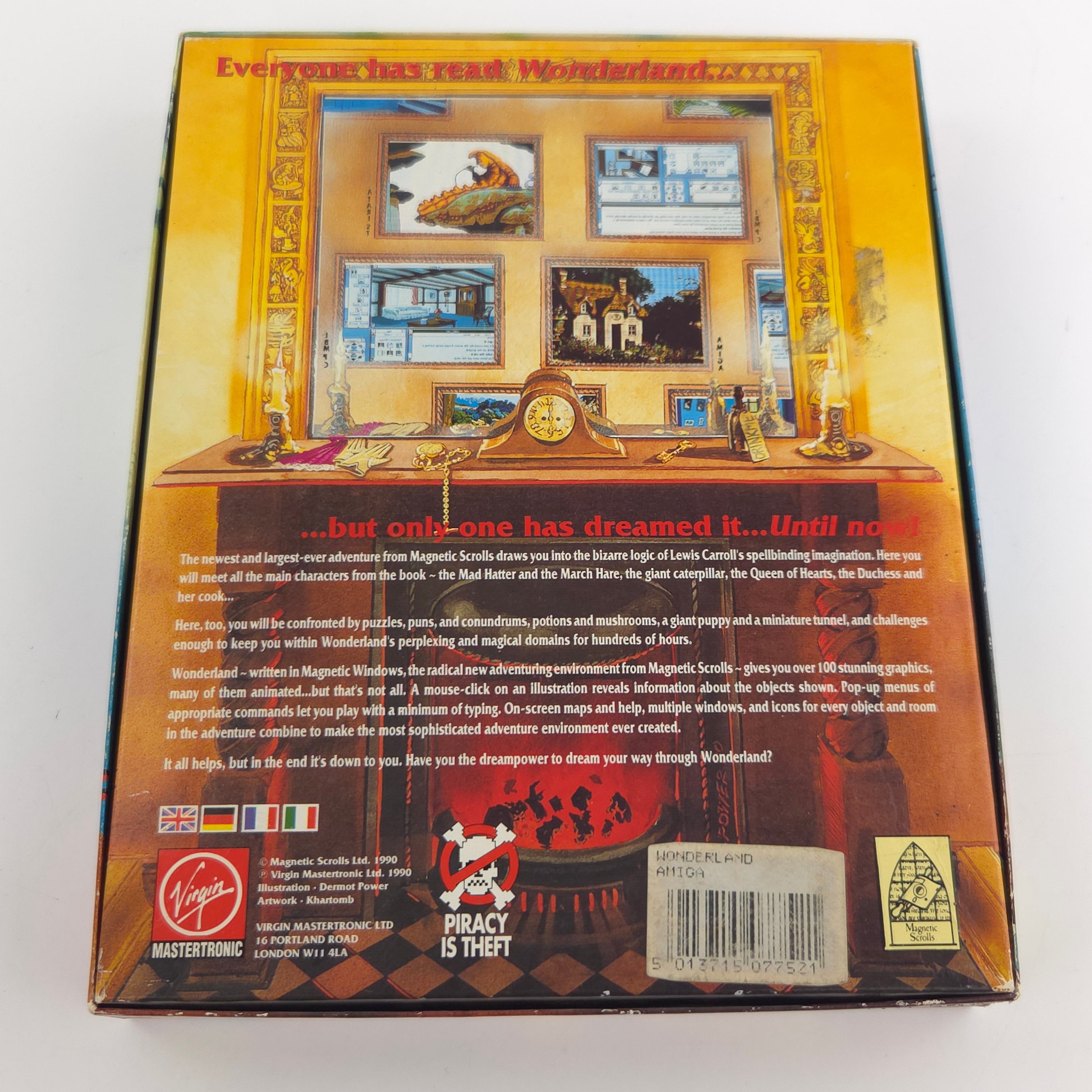 Amiga Spiel Wonderland Dream The Dream Big Box OVP PAL