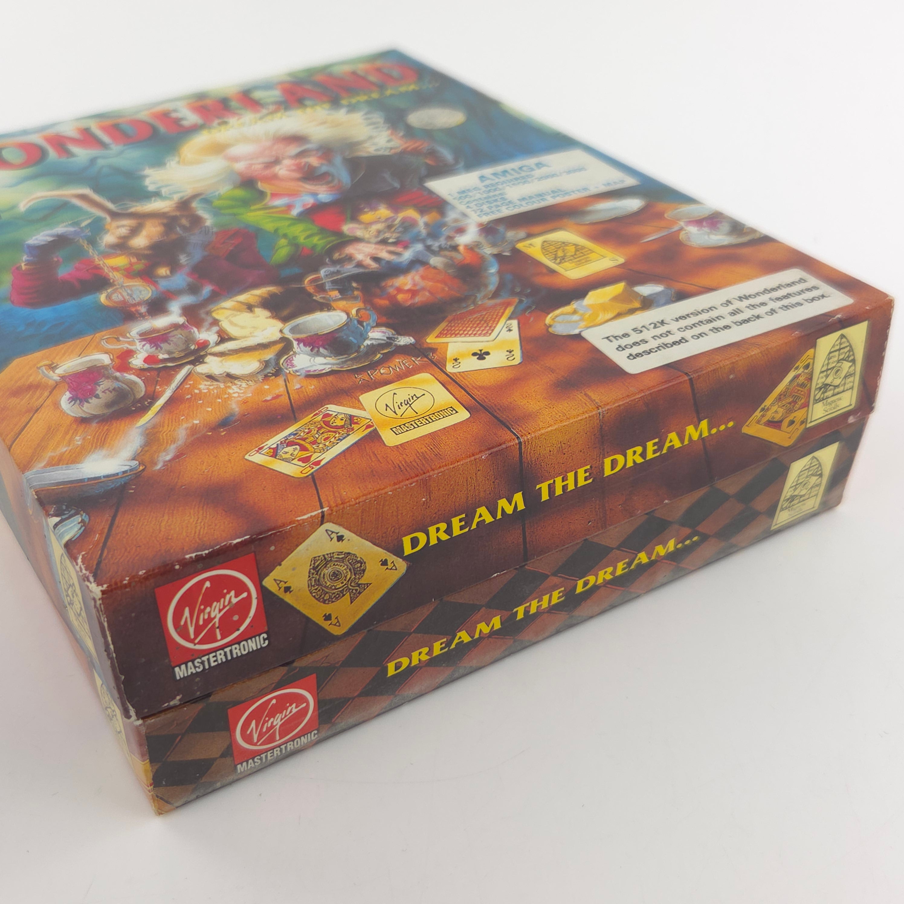 Amiga Spiel Wonderland Dream The Dream Big Box OVP PAL