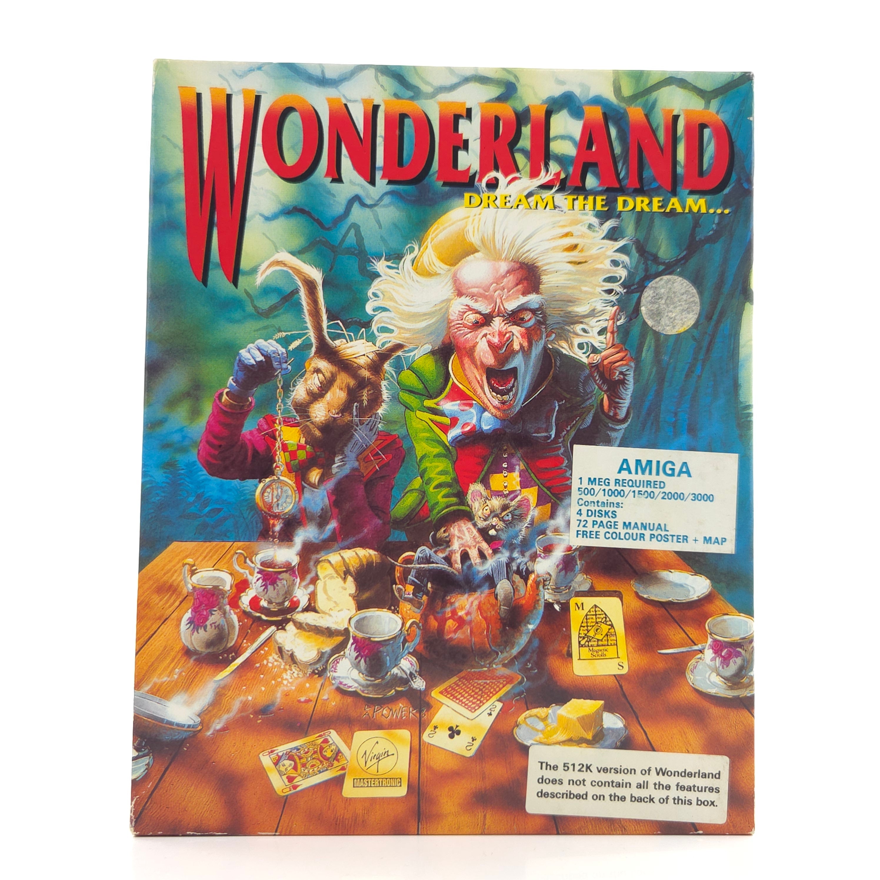 Amiga Spiel Wonderland Dream The Dream Big Box OVP PAL