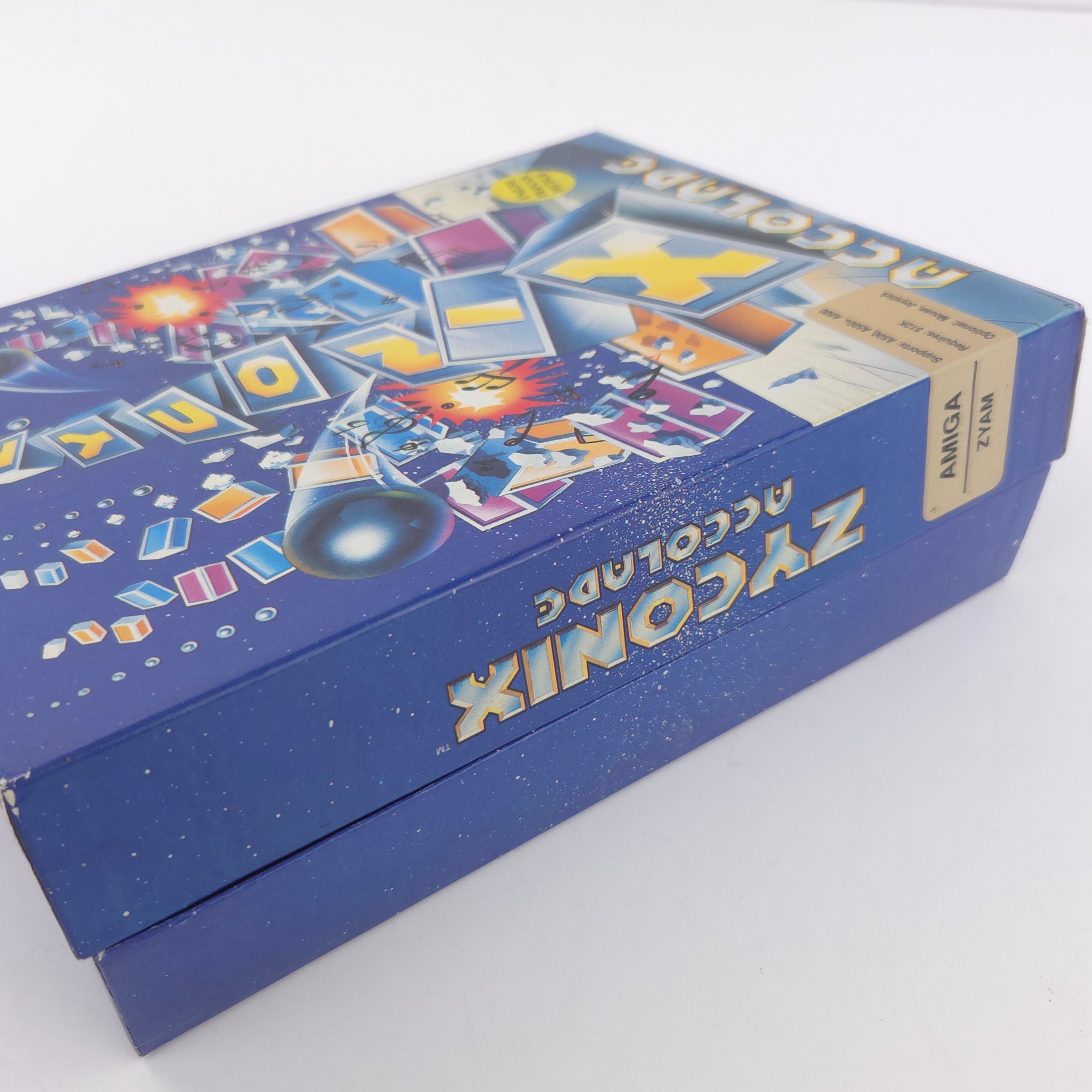 Amiga Spiel Zyconix Big Box OVP PAL Diskette Accolade