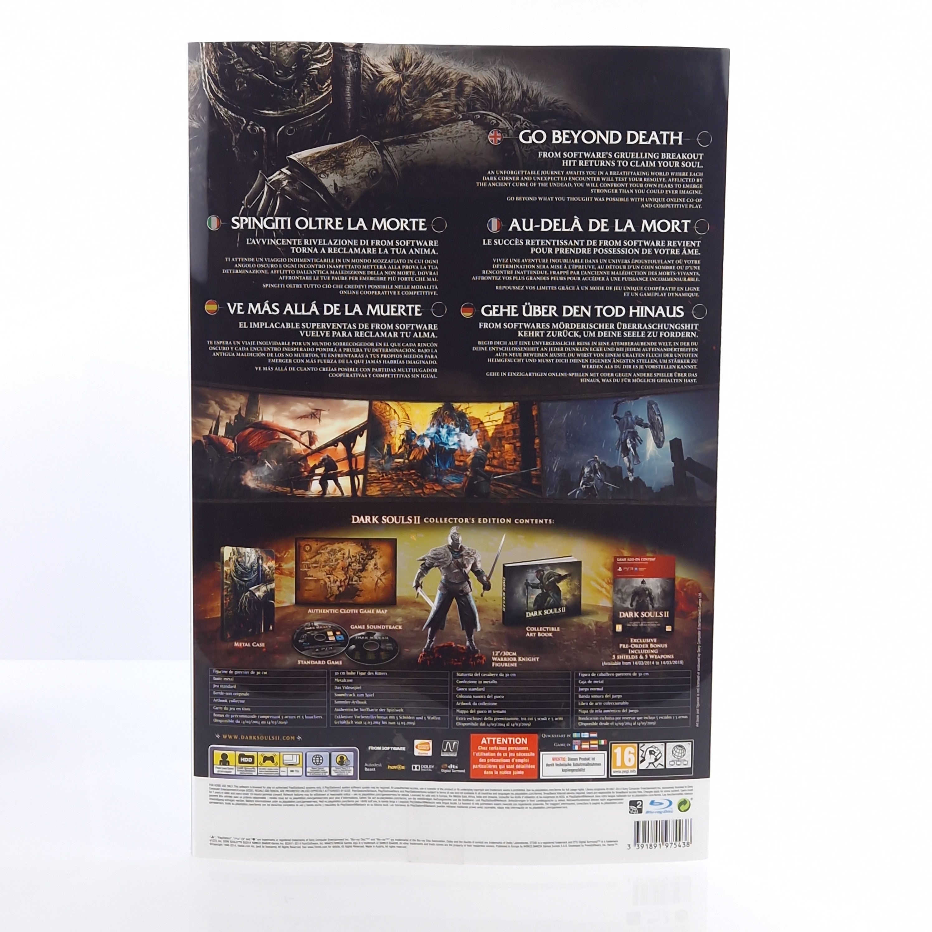 Sony Playstation 3 Spiel – Dark Souls II Collectors Edition OVP