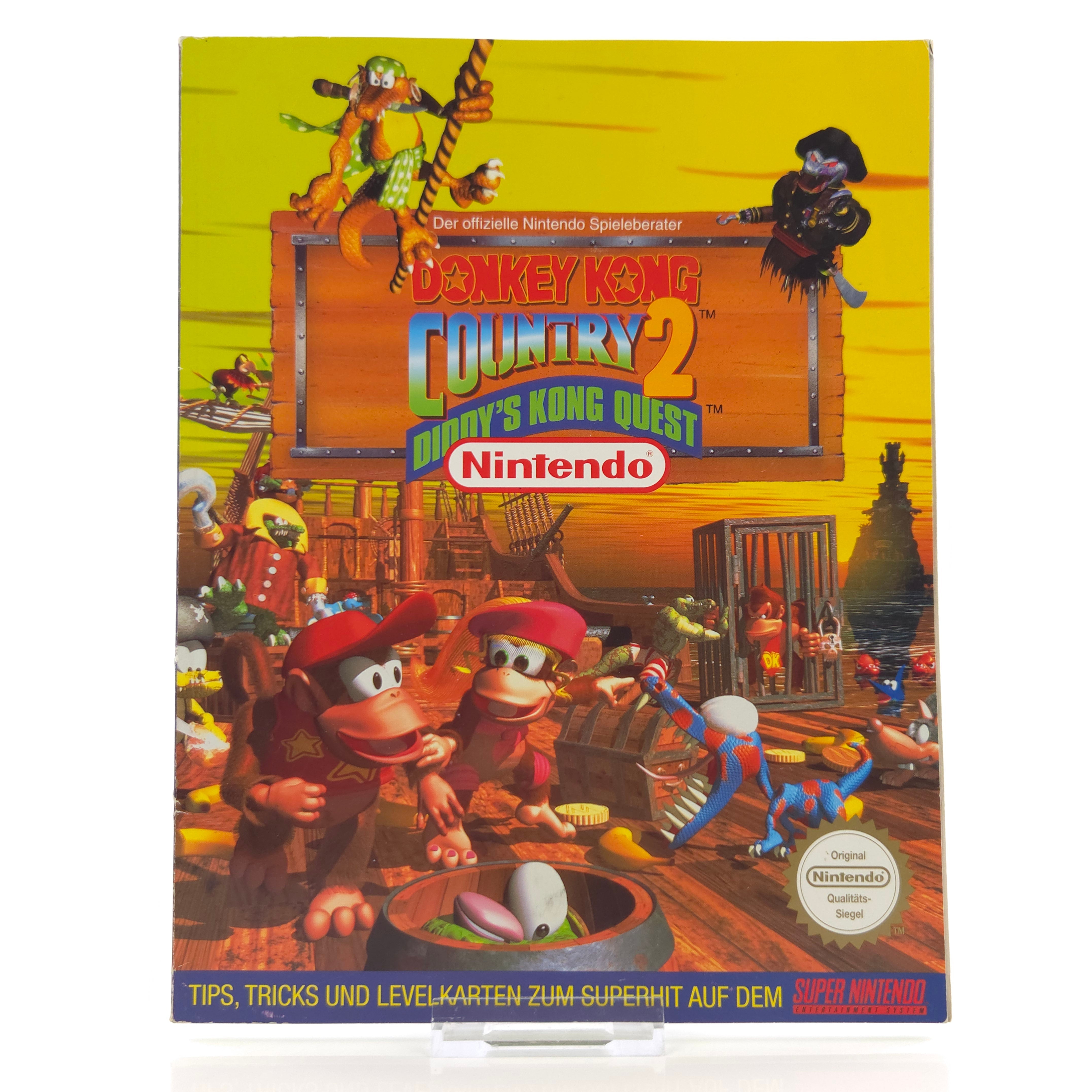 Super Nintendo Spiel – Donkey Kong Country 2 Lösungsbuch