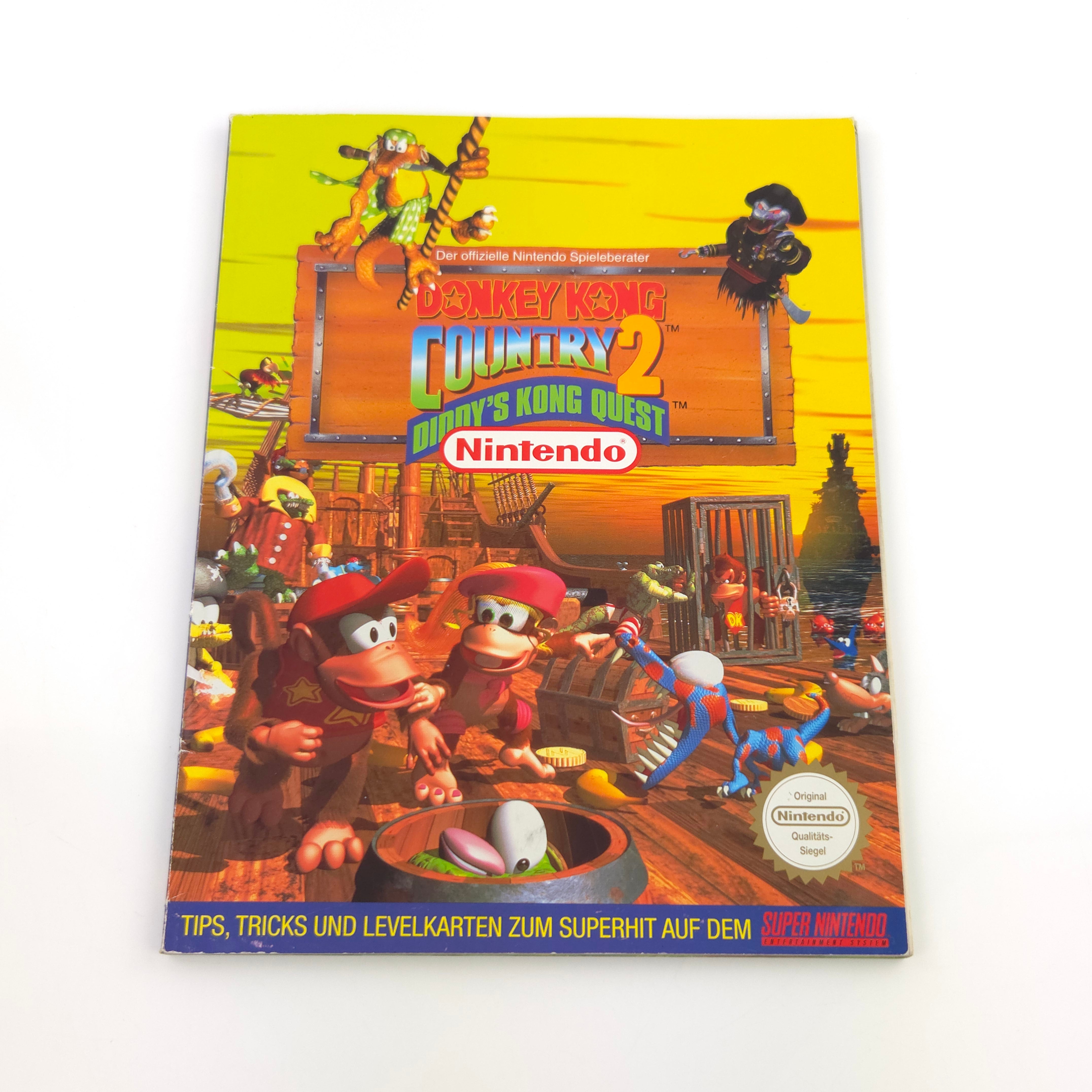Super Nintendo Spiel – Donkey Kong Country 2 Lösungsbuch