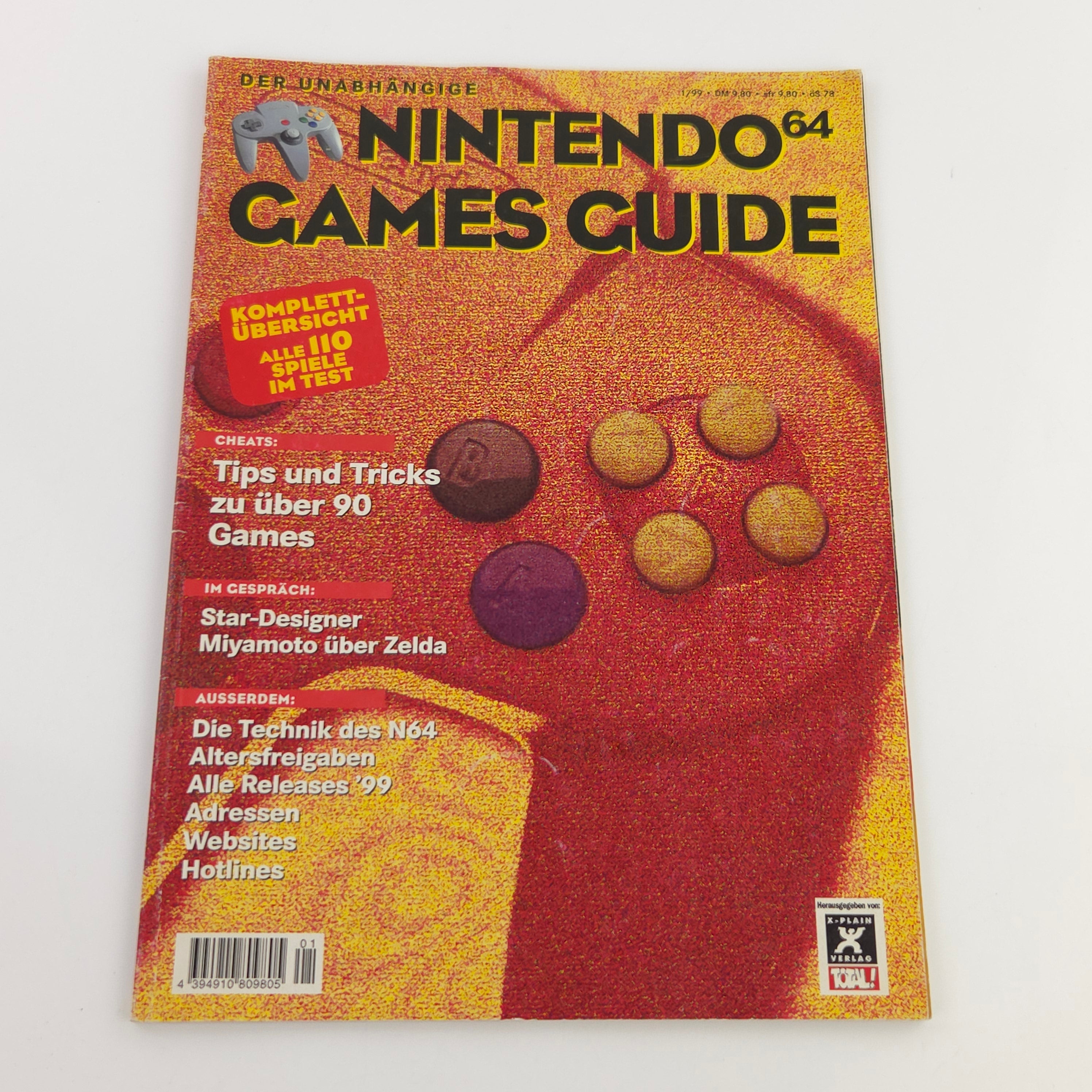 Nintendo 64 Buch N64 Tipps Tricks Guide Unabhängig